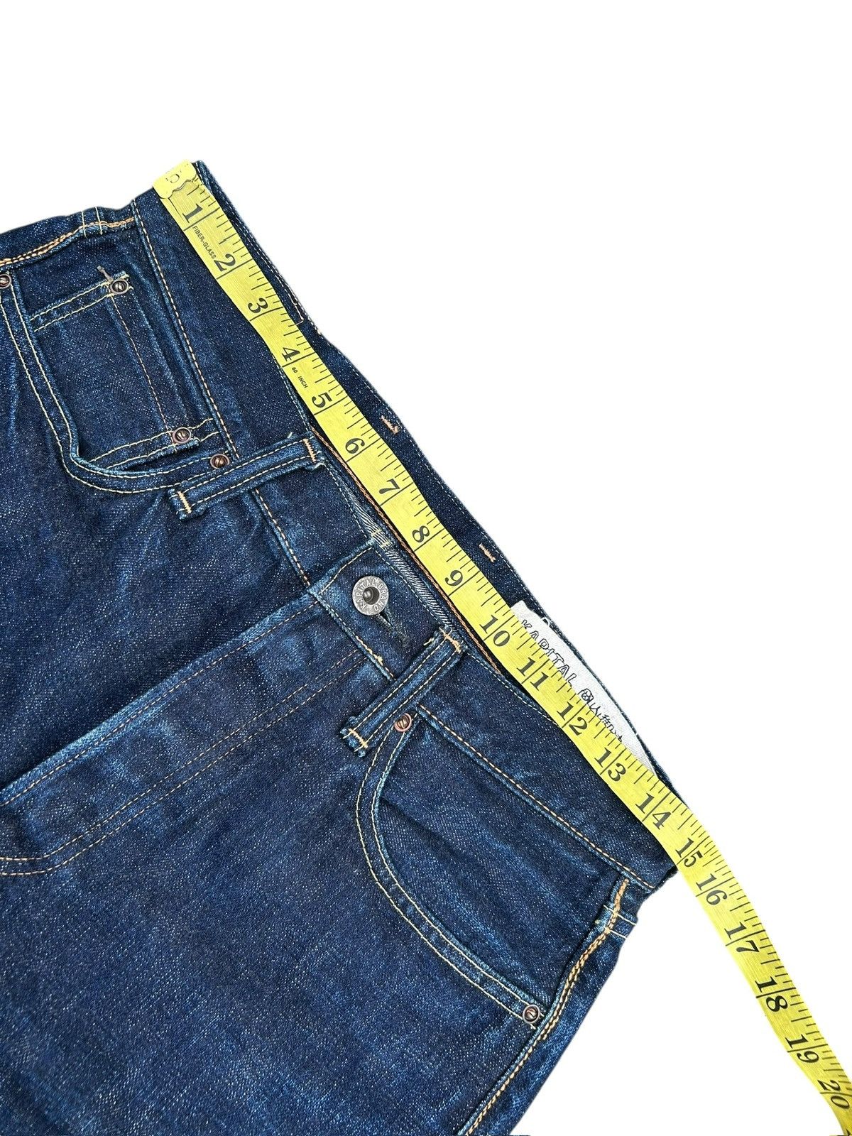 Kapital Buckle Back KAPITAL Selvedge Denim Jeans Size US 30 / EU 46 - 15 Thumbnail