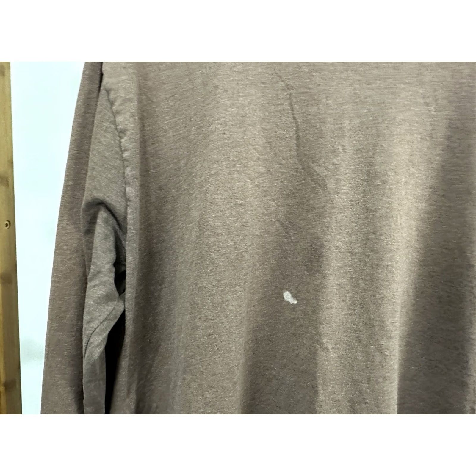 Jerzees VTG Jerzees T-Shirt Long Sleeve XL Brown Distressed Worn Blank Gradient Sun Faded 90s Style Mens XL Size US XL / EU 56 / 4 - 5 Thumbnail
