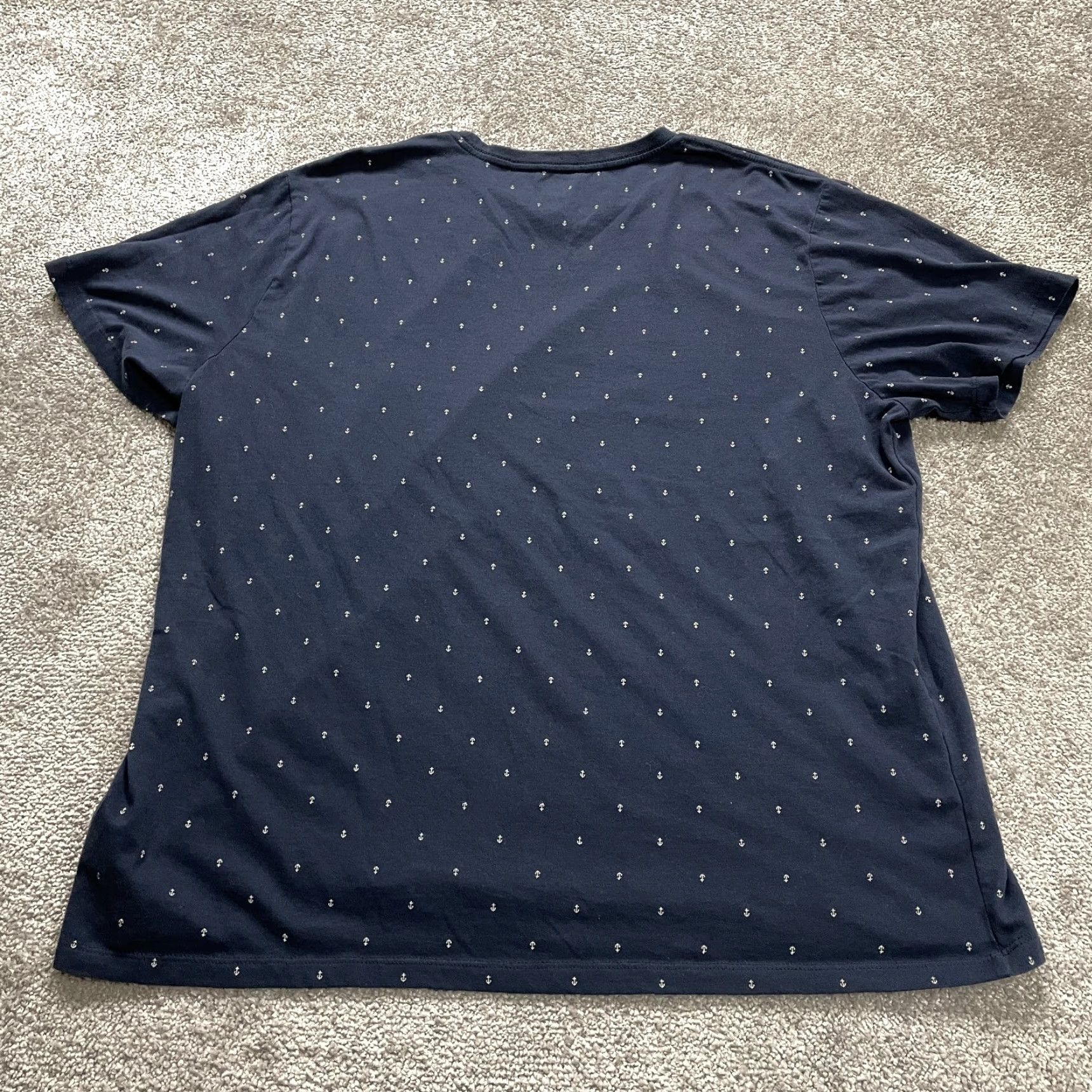 Old Navy Anchor Old Navy T-Shirt Men XXL Navy Blue Crew Neck Short Sleeve Tee Size US XXL / EU 58 / 5 - 2 Thumbnail