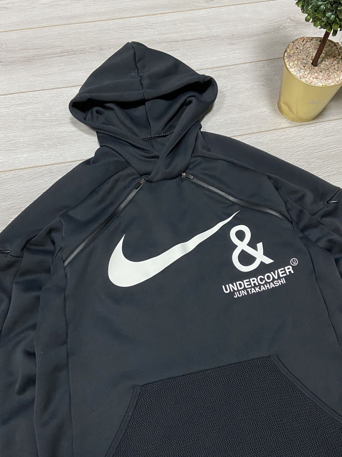 Jun Takahashi × Nike × Undercover Nike Undercover Jun Takahashi Chaos Balance tech Hoodie Size US M / EU 48-50 / 2 - 5 Thumbnail
