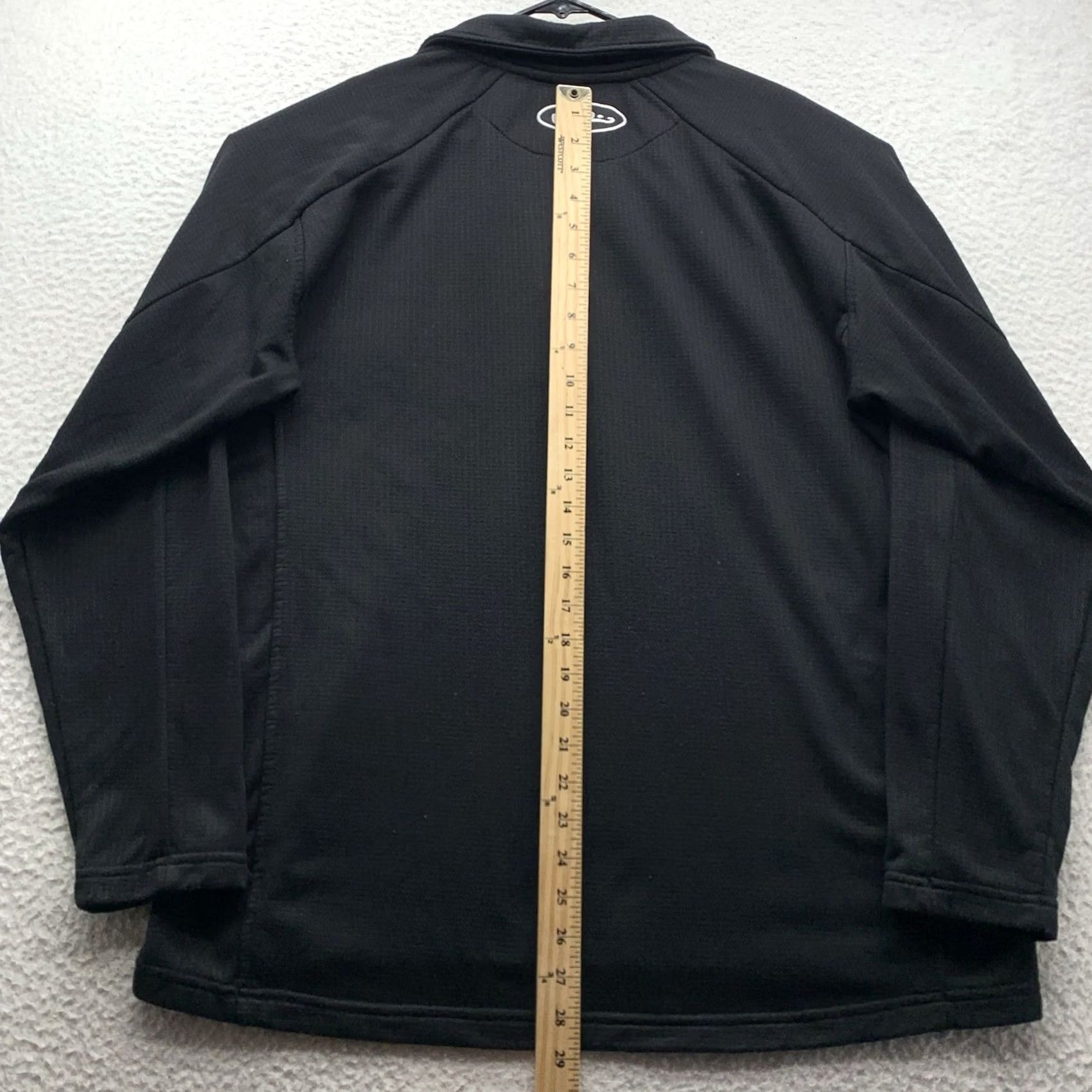 Vintage Drake Sweater Mens L Black Thermal Waffle Knit 1/4 Zip Pullover Outdoor Hunting Winter Fall 365 Waterfowler Size US L / EU 52-54 / 3 - 5 Thumbnail