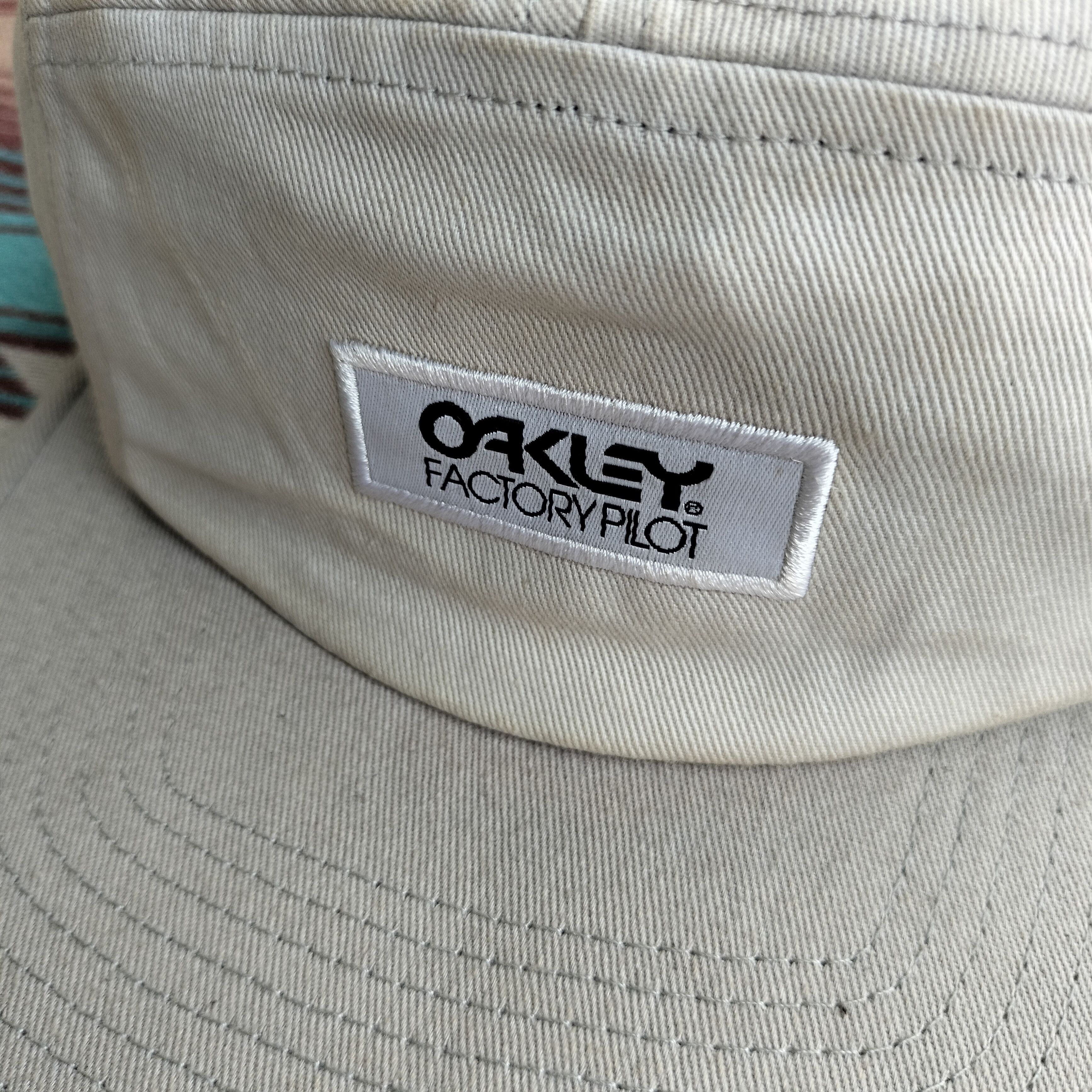 Oakley FW22 Oakley five panel camp cap leather strap Size ONE SIZE - 3 Thumbnail