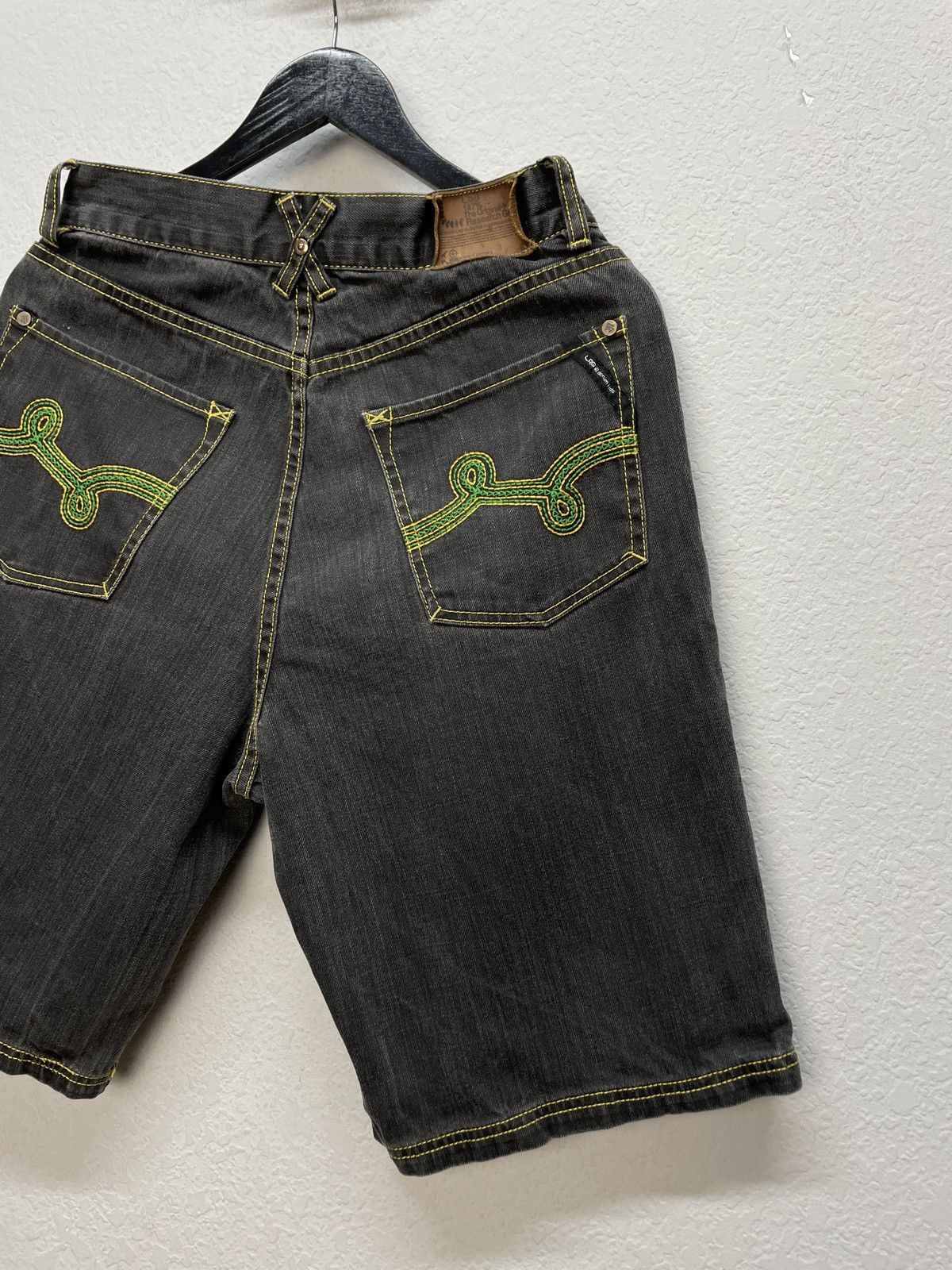 JNCO Vintage y2k LRG Baggy Fit Japanese Distressed Shorts Pants Size US 30 / EU 46 - 3 Thumbnail