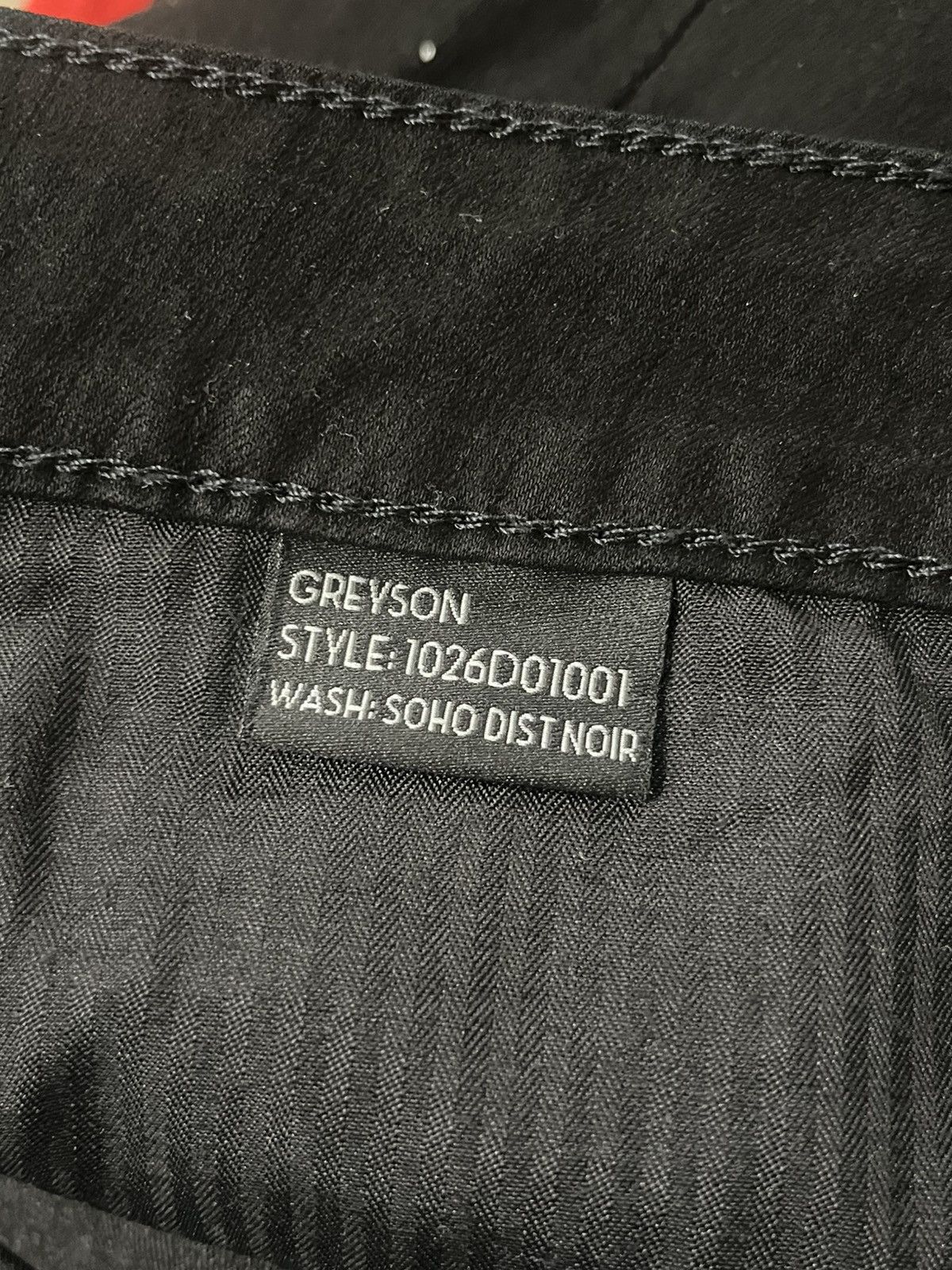 MONFRERE Monfrere Soho Di Noir Distressed Skinny Greyson Jeans Sz 36 Size US 36 / EU 52 - 5 Thumbnail