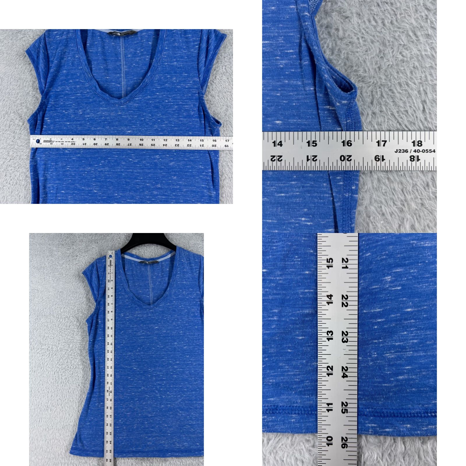 The North Face The North Face Shirt Women Medium Blue Tank Sleeveless Scoop Neck Gym Hike Womens Size M / US 6-8 / IT 42-44 - 8 Thumbnail