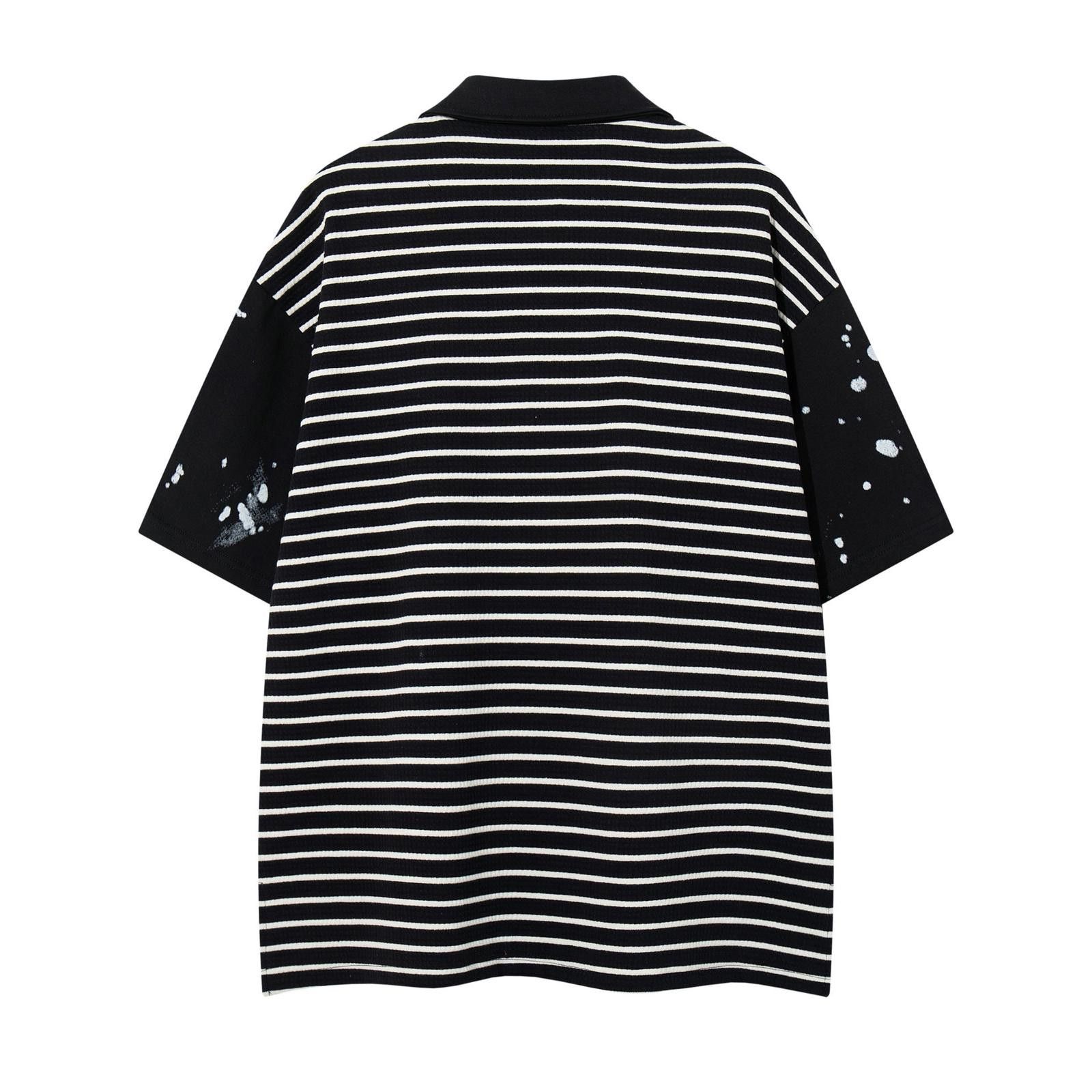 Vintage Retro Stripe Short-Sleeve Polo Shirt Size US M / EU 48-50 / 2 - 2 Thumbnail