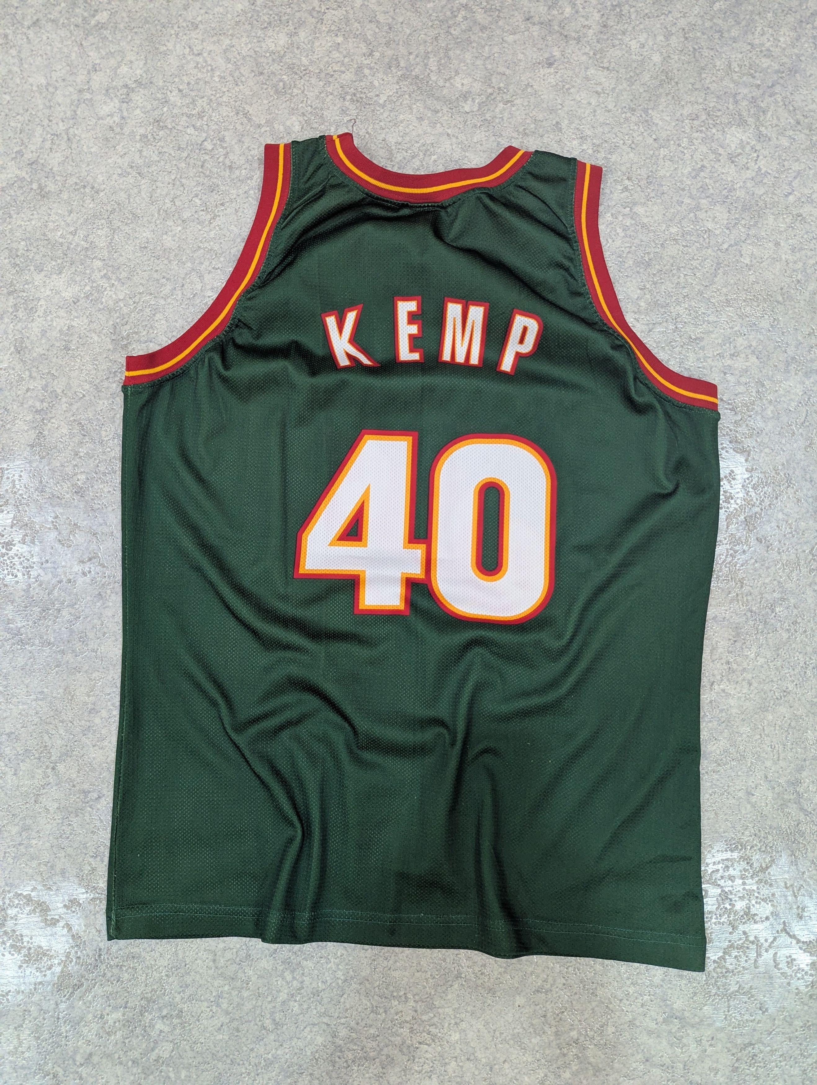 Champion Seattle SuperSonics Kemp 90's Size US XL / EU 56 / 4 - 4 Thumbnail