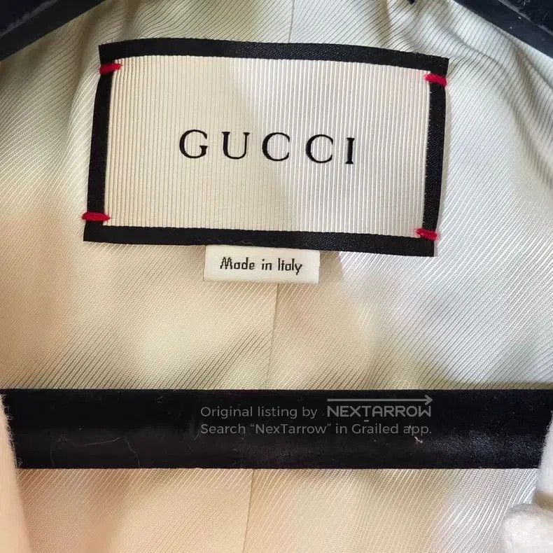 Gucci Gucci Double G Pearl Button Wool Coat. Size US M / EU 48-50 / 2 - 3 Thumbnail