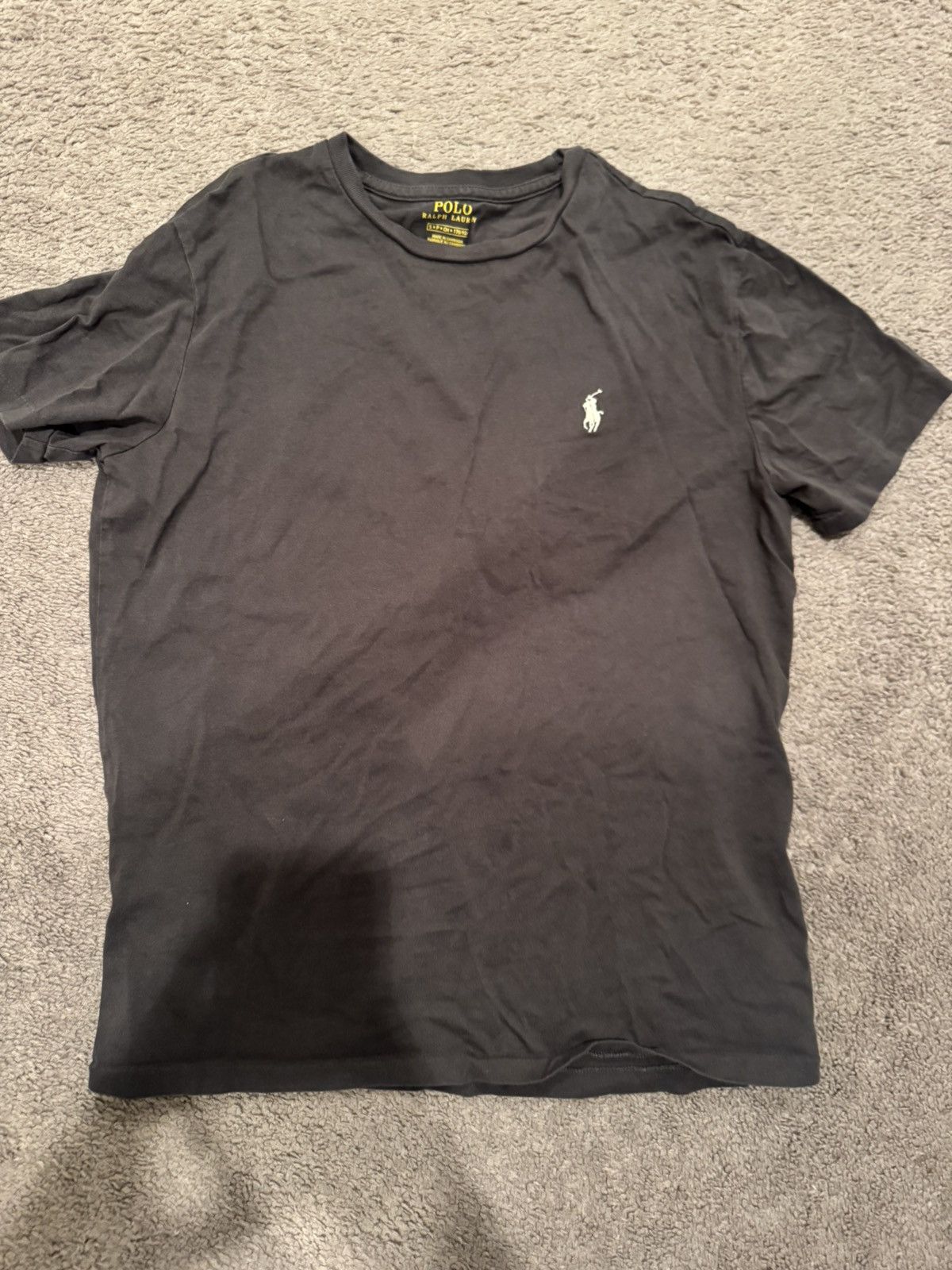 Polo Ralph Lauren Grey polo tshirt Size US S / EU 44-46 / 1 - 1 Thumbnail