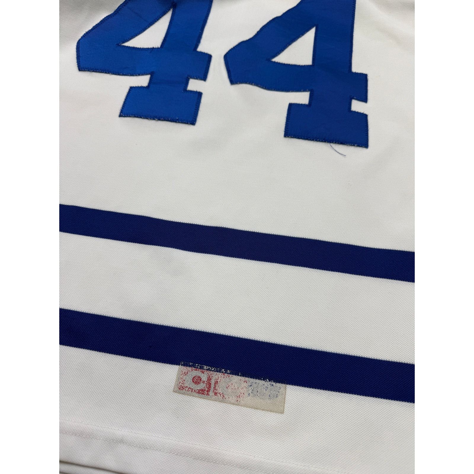 Vintage Vintage Yanic Perreault #44 Toronto MapleJersey Size XL Size US XL / EU 56 / 4 - 9 Thumbnail