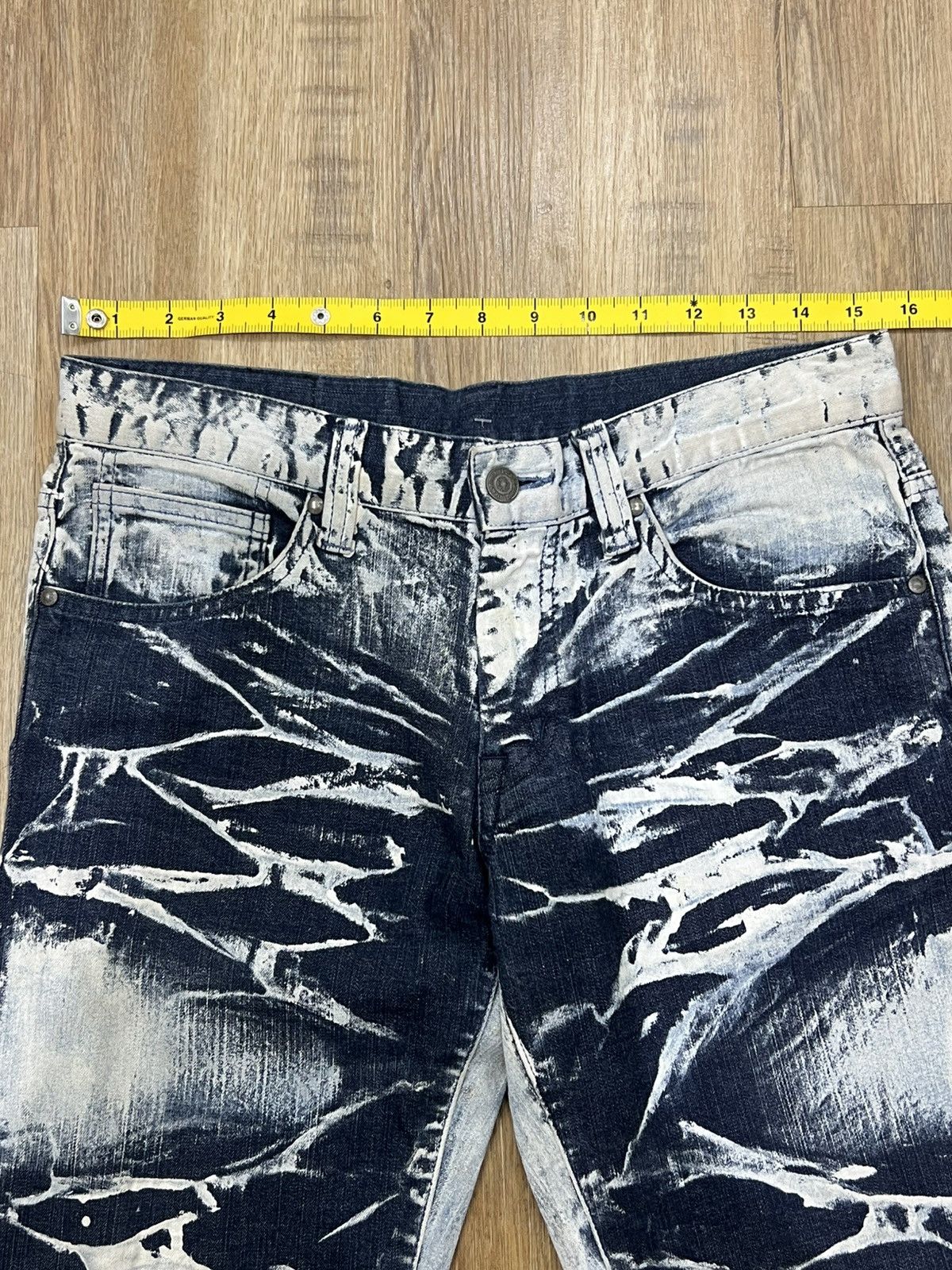Tornado Mart VINTAGE TORNADO MART FLARE JAPANESE BRAND DENIM Size US 31 - 14 Thumbnail