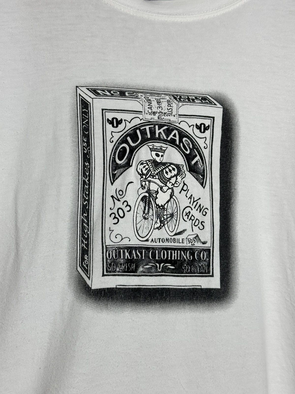 Vintage 🚨 Outkast Clothing Co So Fresh So Clean 00s Rap Tee T-Shirt Size US L / EU 52-54 / 3 - 2 Thumbnail