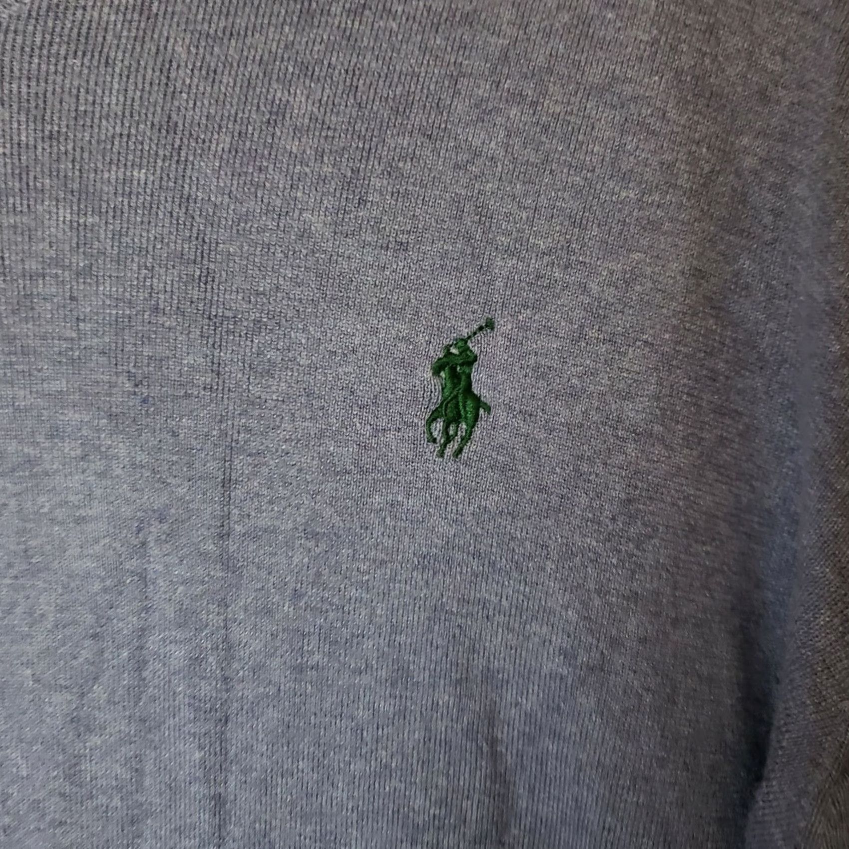 Ralph Lauren Polo Ralph Lauren Sweater Men XXL Purple Pullover V-Neck Long Sleeve Pima Cotton Kid? Size US XXL / EU 58 / 5 - 5 Thumbnail