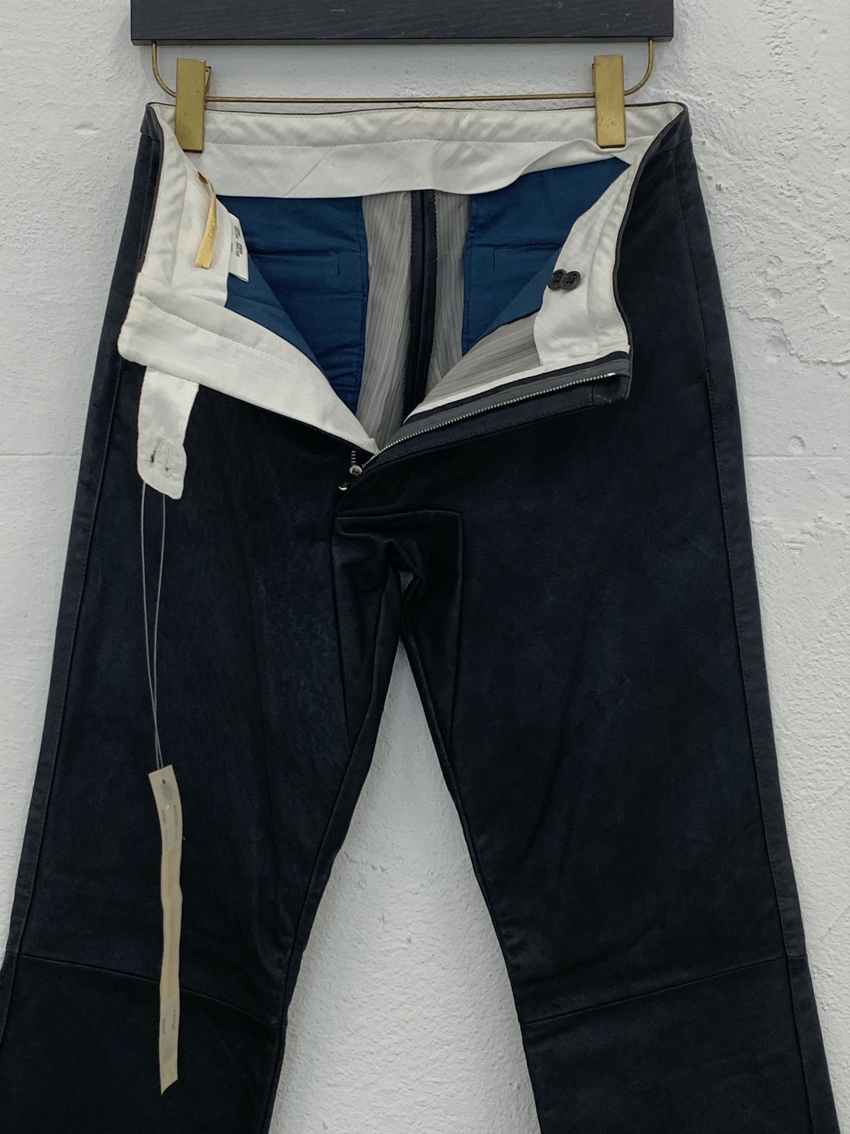 Carol Christian Poell SAMPLE CAROL CHRISTIAN POELL FALL 00 01 LEATHER PANTS Size US 34 / EU 50 - 8 Thumbnail