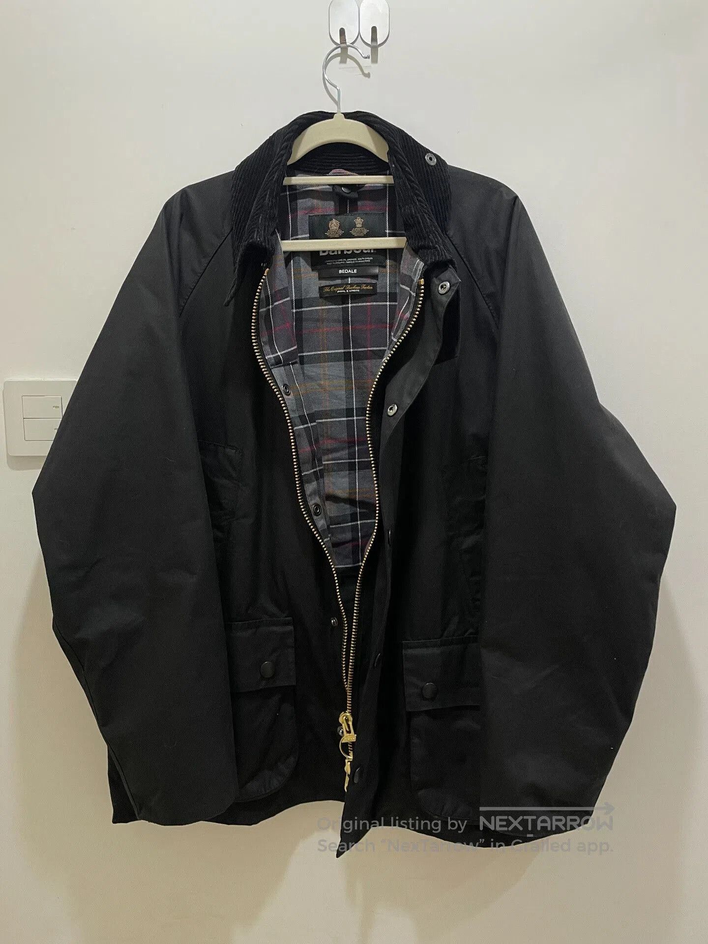 Barbour Barbour Bedale Black Waxed Jacket Size 40. Size US XS / EU 42 / 0 - 2 Thumbnail
