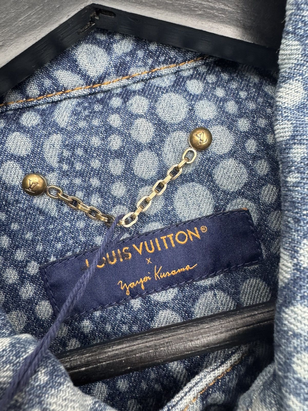 Louis Vuitton × Yayoi Kusama Louis Vuitton YK zip up denim jacket Size US M / EU 48-50 / 2 - 6 Thumbnail