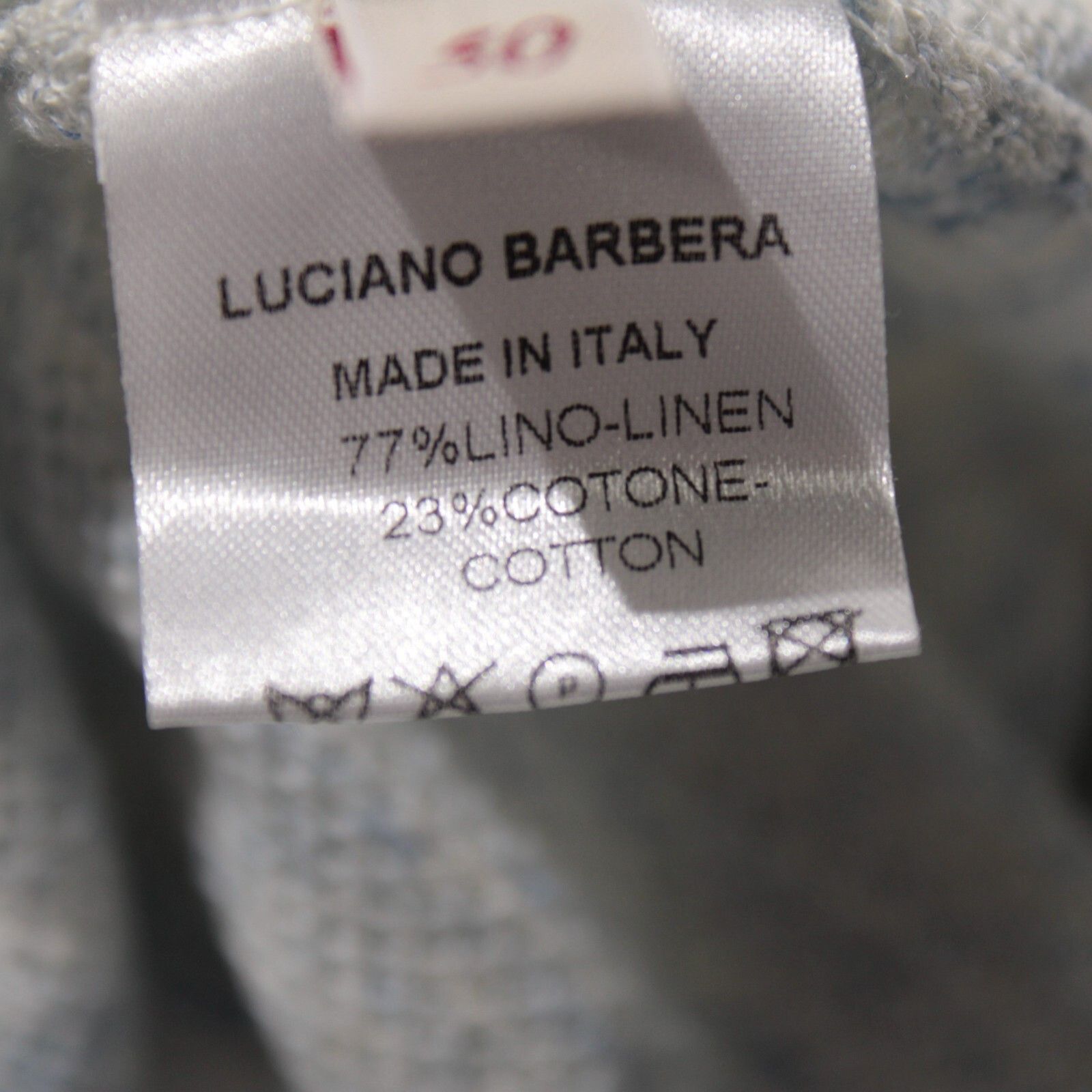 Luciano Barbera Luciano Barbera Sweater Size US M in Blue Size US M / EU 48-50 / 2 - 9 Thumbnail