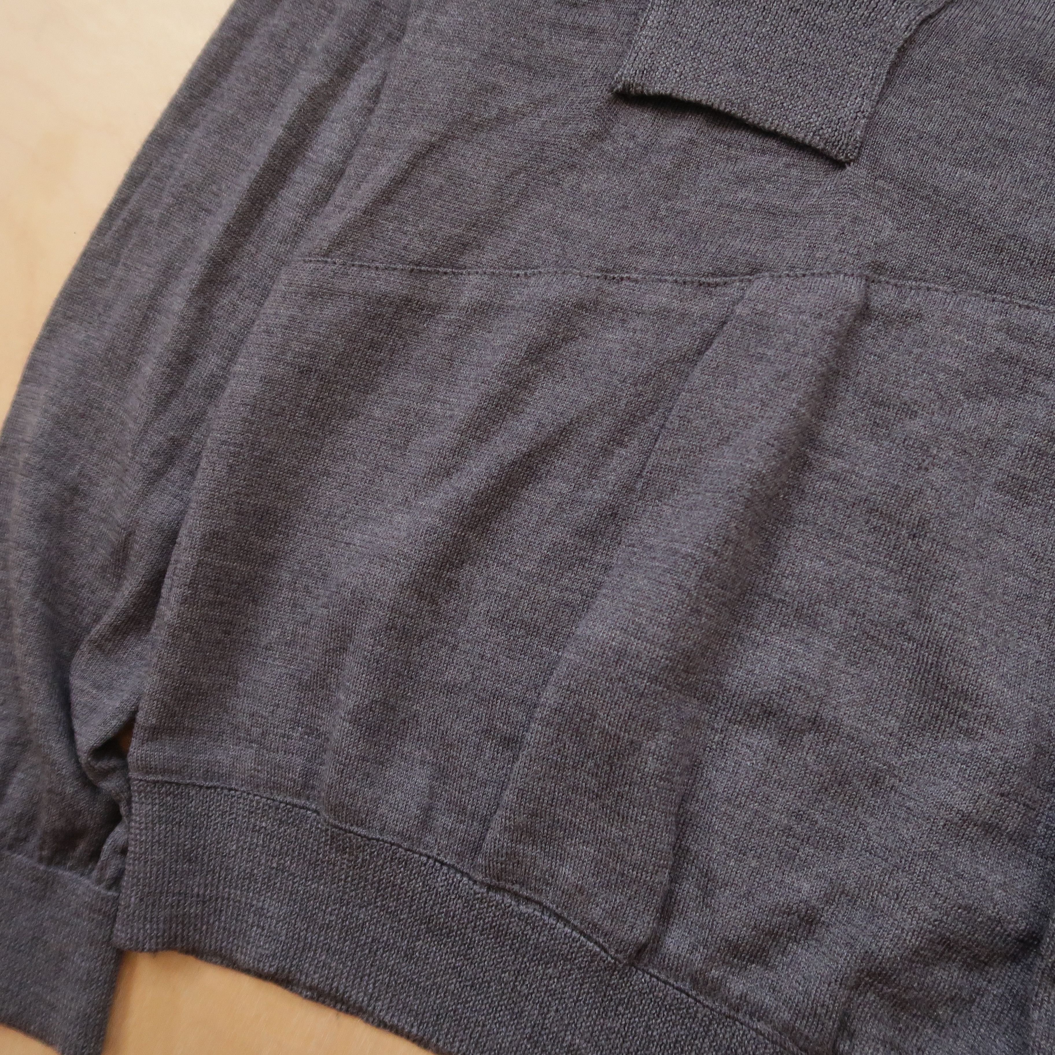 Moschino Moschino Asymmetric Patchwork Distressed Knit Sweater Size US M / EU 48-50 / 2 - 7 Thumbnail