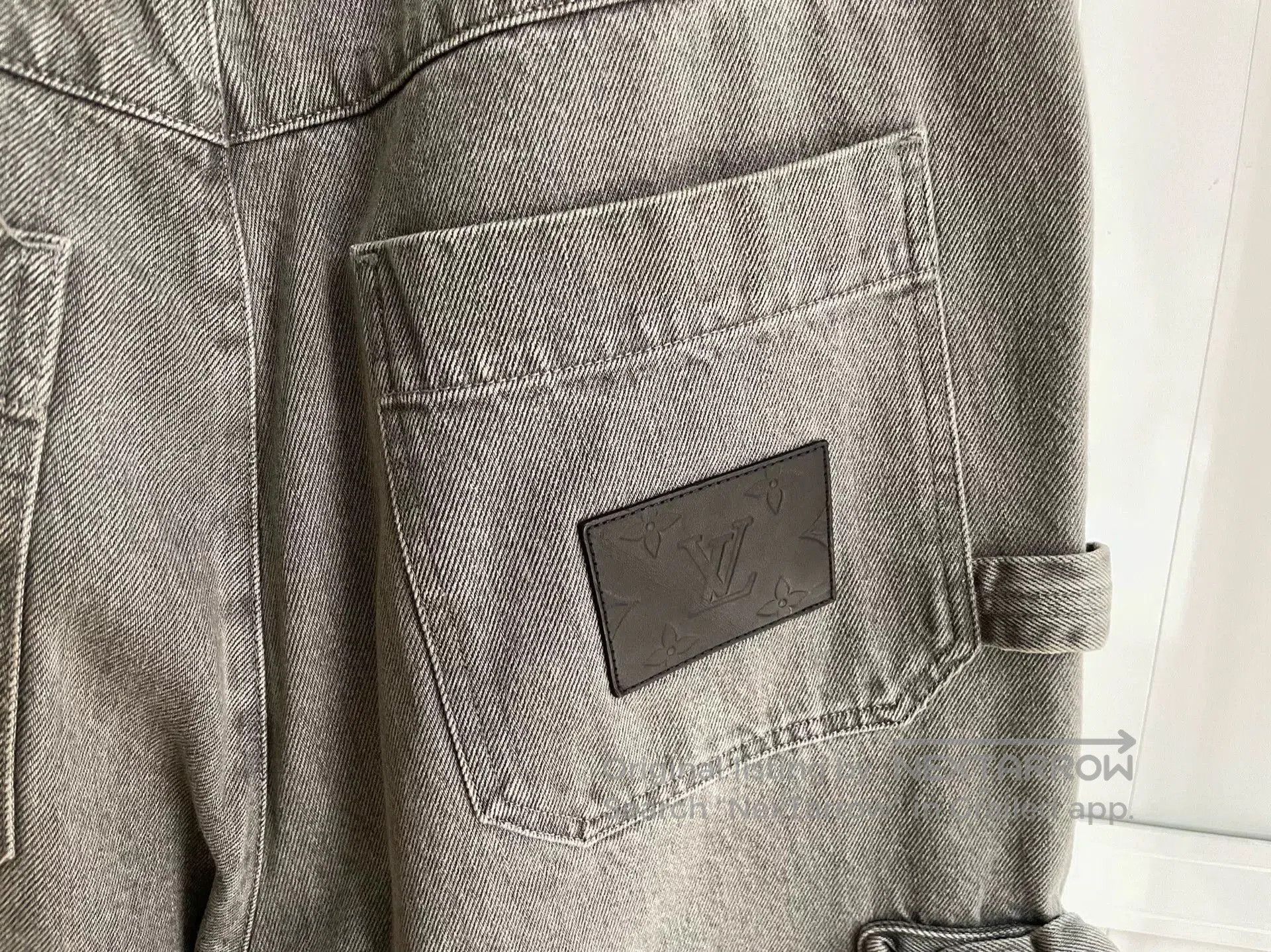 Louis Vuitton Louis Vuitton Gray Denim Cargo Pants. Size US 32 / EU 48 - 5 Thumbnail