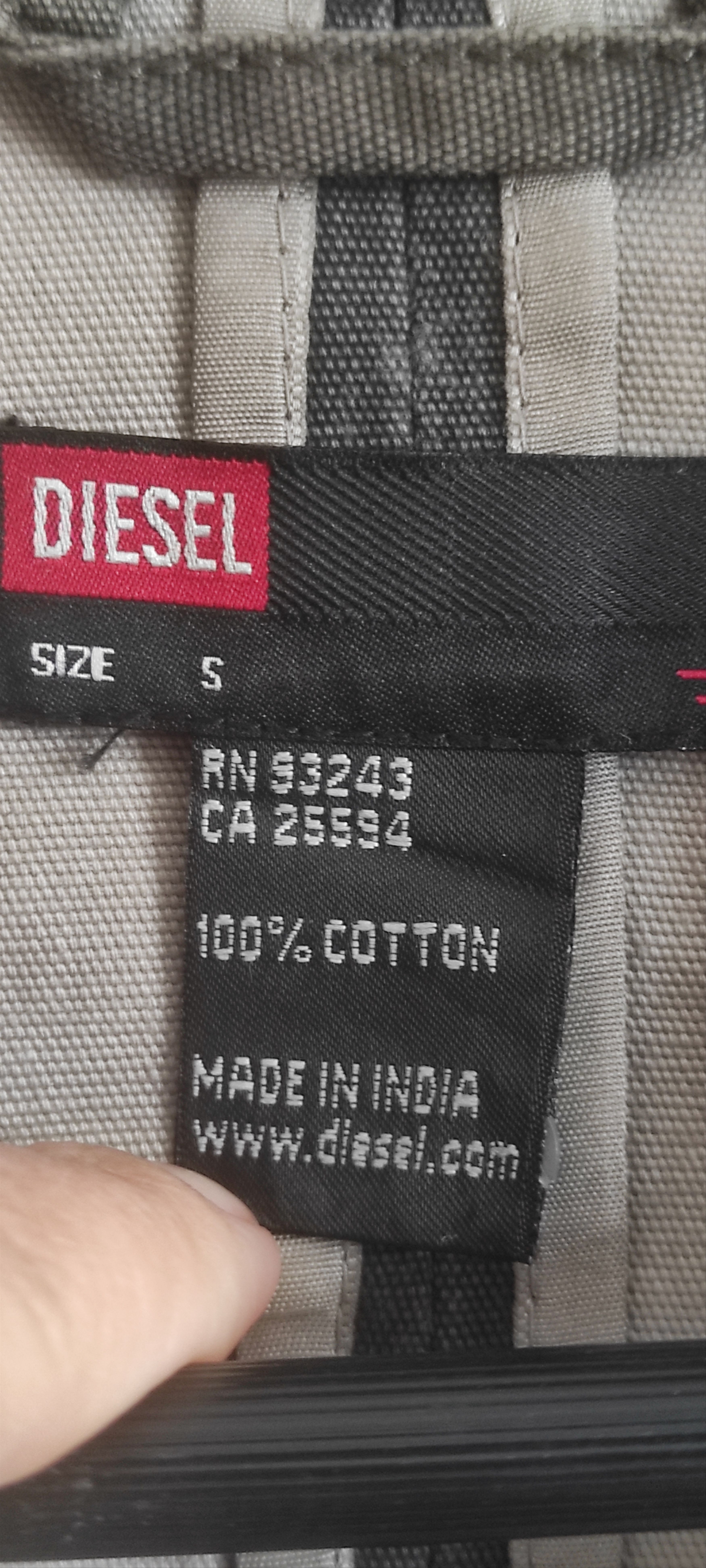 Diesel Diesel Space Sky Hub Canvas Blazer Jacket Men’s Small VTG Size US S / EU 44-46 / 1 - 15 Thumbnail