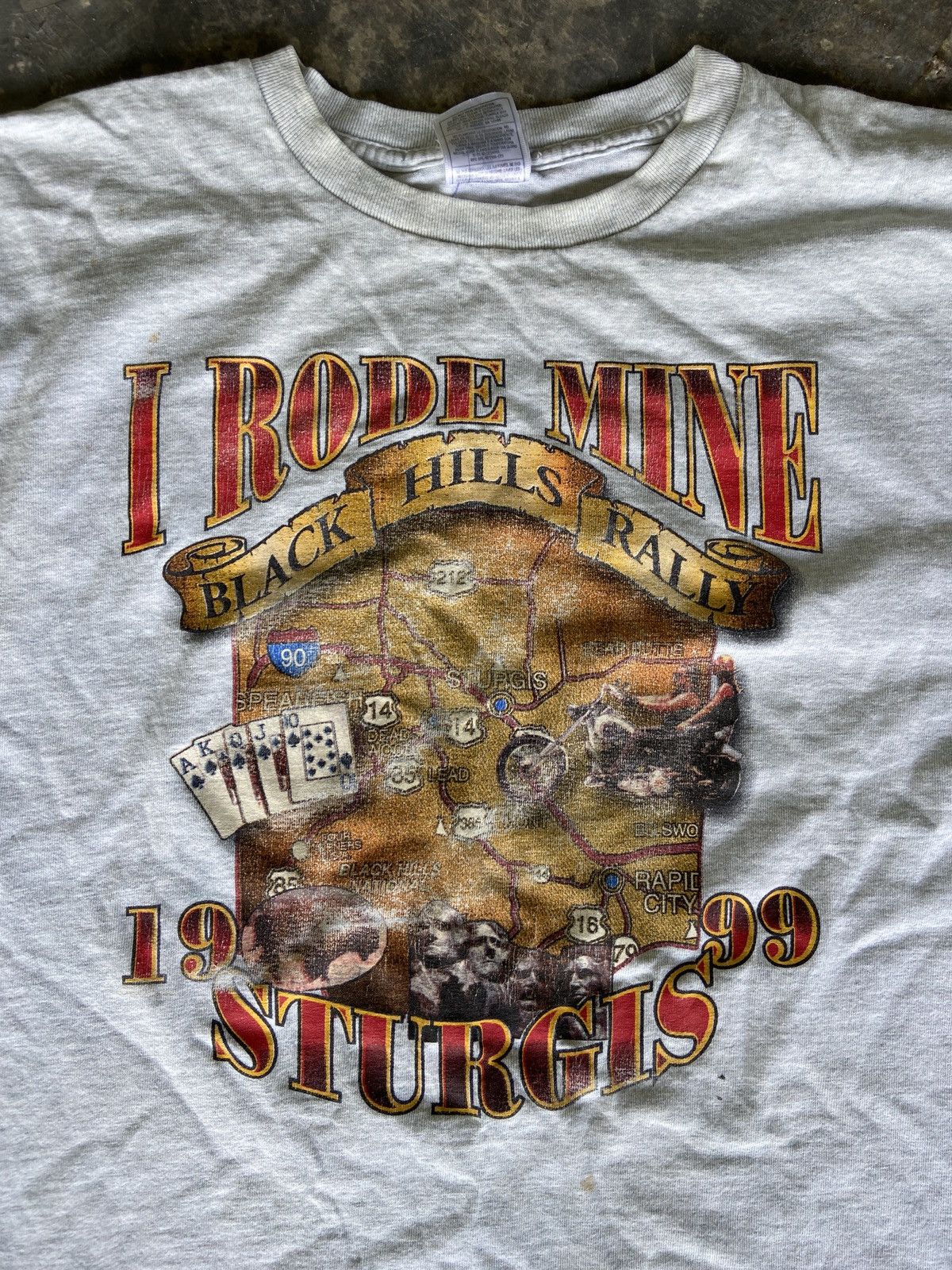 Harley Davidson × Vintage Vintage 90s Sturgis Size US L / EU 52-54 / 3 - 5 Thumbnail