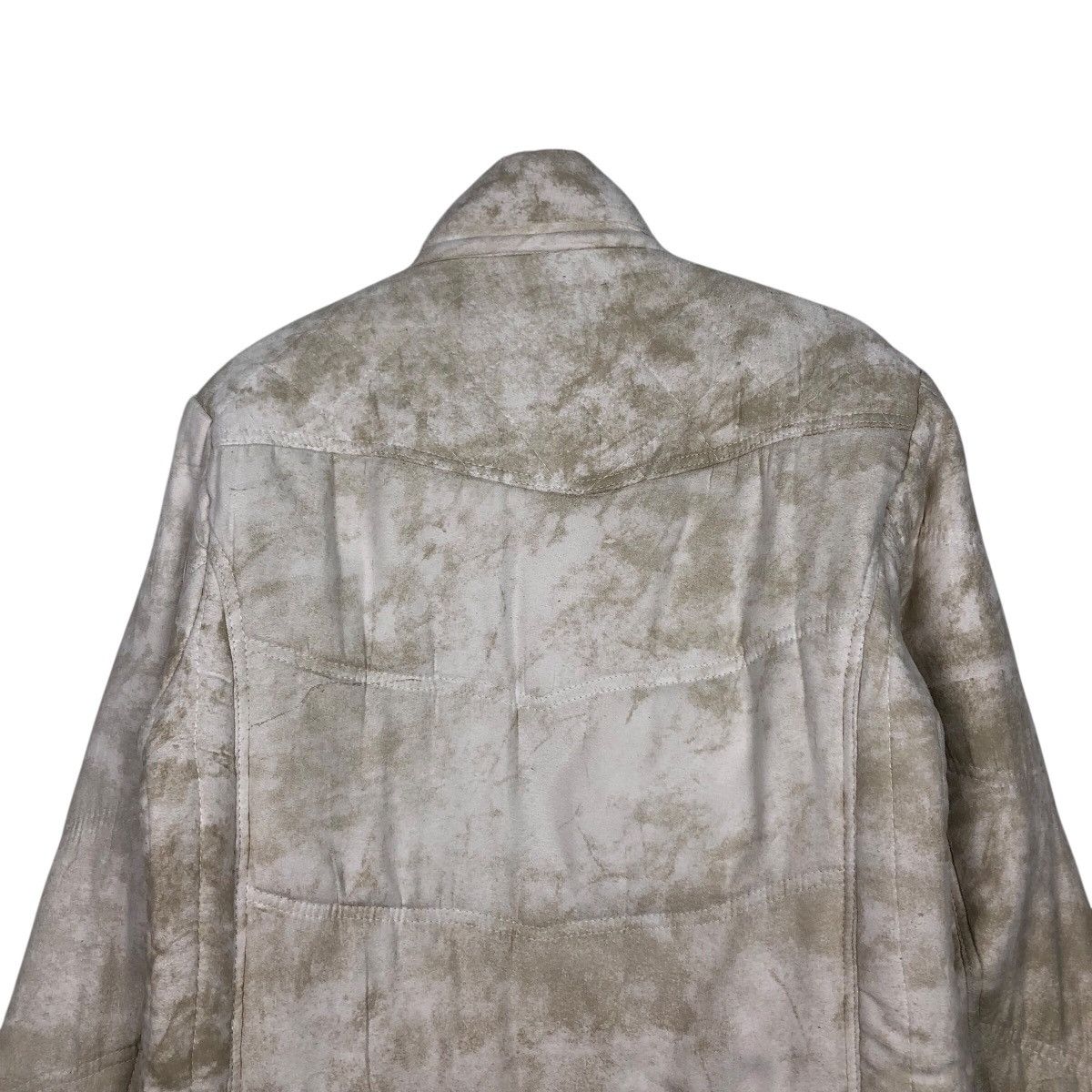 Japanese Brand in the Attic Tie-Dye Moto Jacket Zip Front Utility Pockets Size US L / EU 52-54 / 3 - 10 Thumbnail