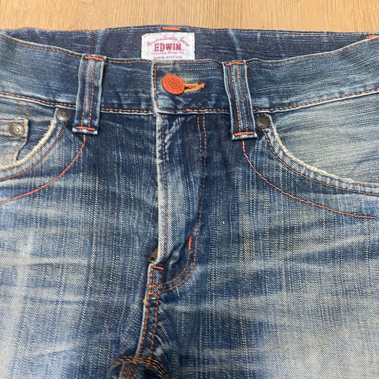 Edwin Vintage Edwin Exclusive Design Distressed Denim Size US 32 / EU 48 - 14 Thumbnail