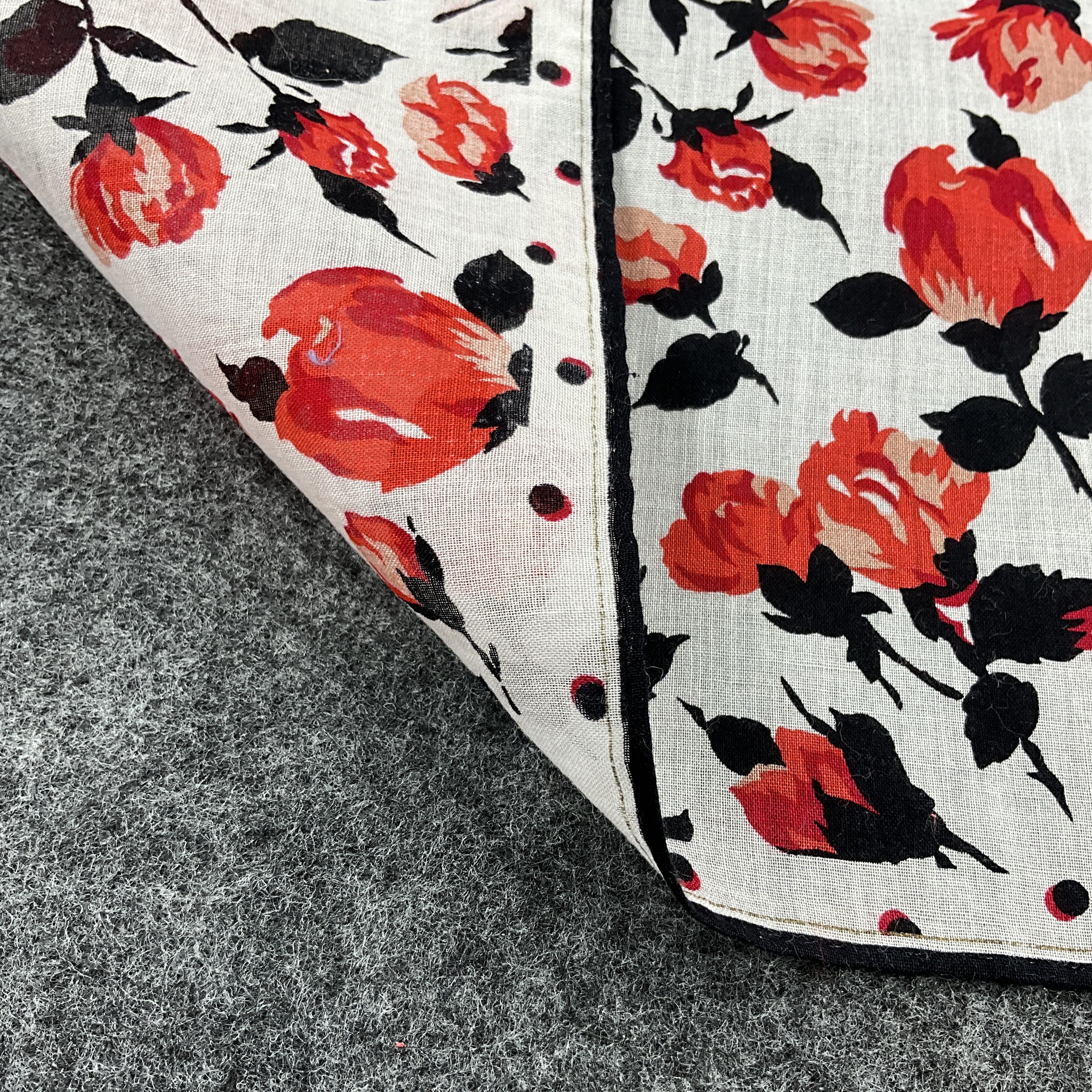 Vintage Floral Givenchy Handkerchief / Bandana / Neckerchief B054 Size ONE SIZE - 9 Thumbnail