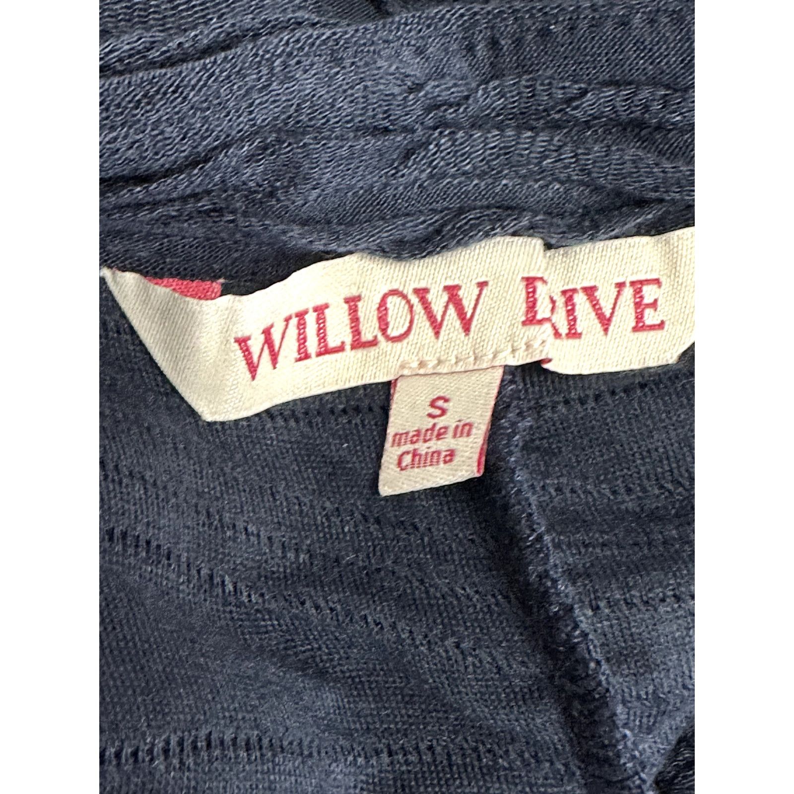 Other Willow Drive Textured Blouse Short Flutter Sleeves Blue S Size S / US 4 / IT 40 - 9 Thumbnail