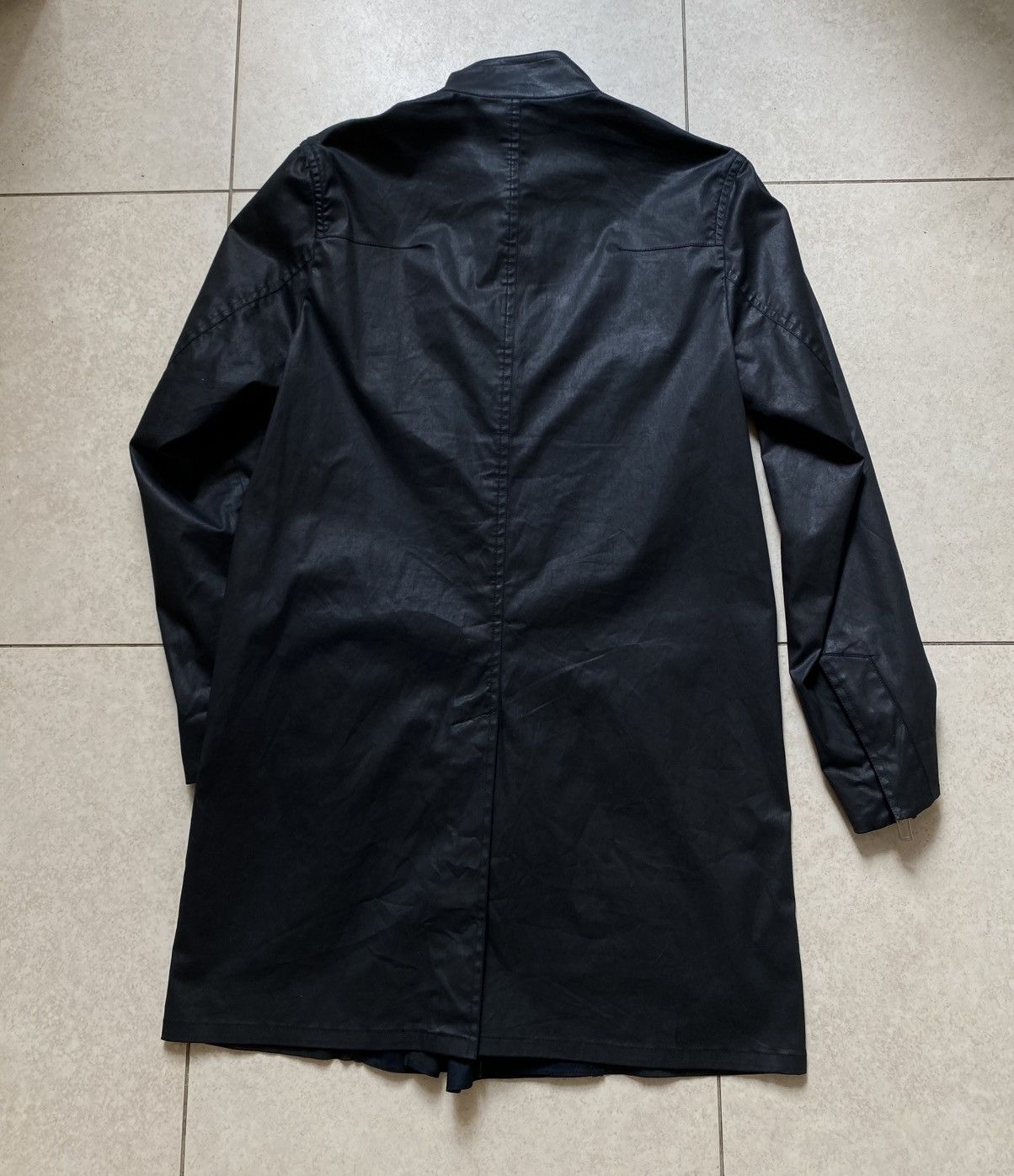Dior 2011 Dior Homme by Kris Van Assche Waxed Cotton Jacket Coat Size US M / EU 48-50 / 2 - 4 Thumbnail