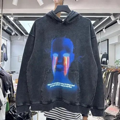 Japanese Brand × Vintage Aesthetic Vintage Wash Hoodie Size US L / EU 52-54 / 3 - 1 Thumbnail