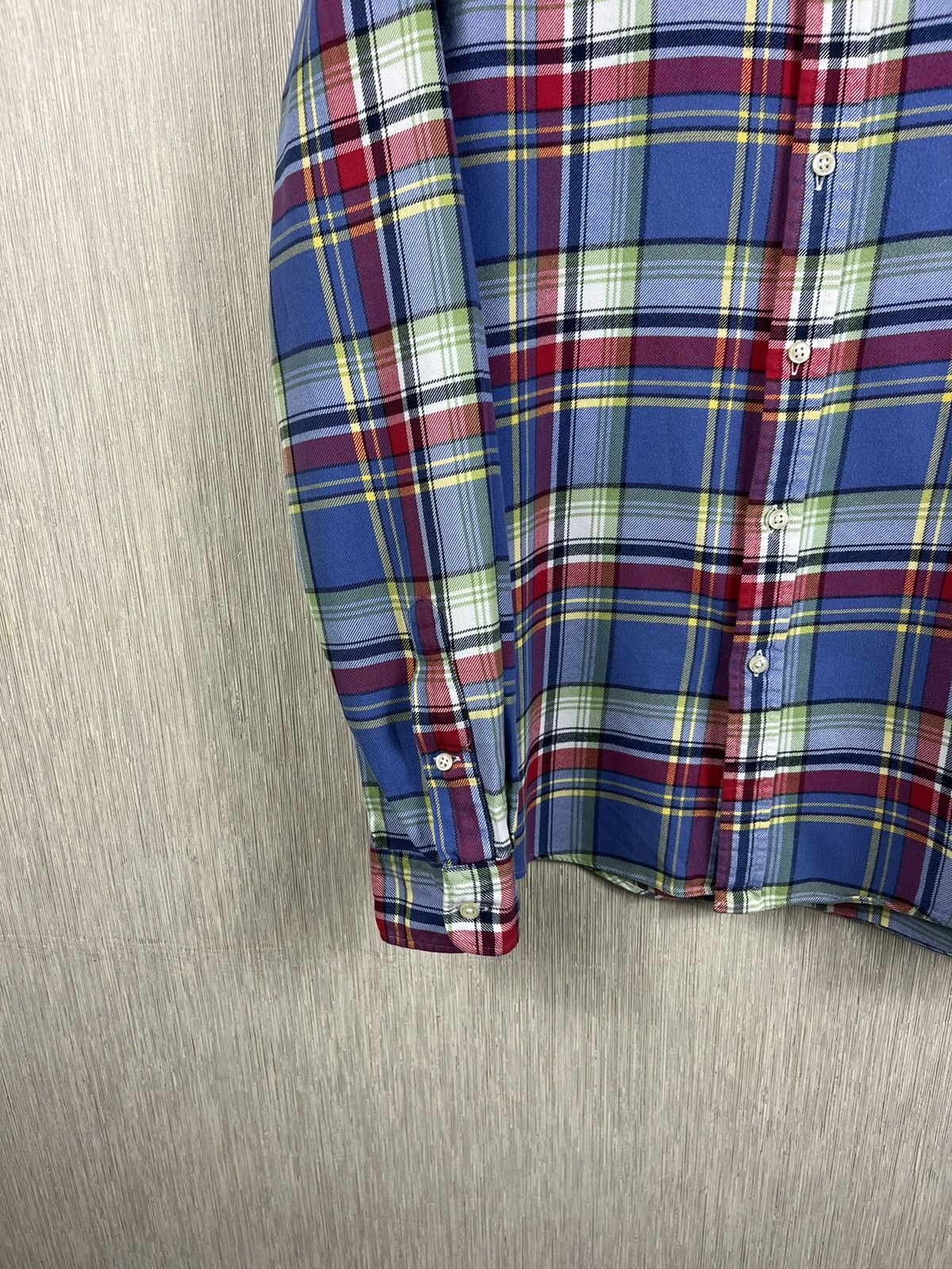 Flannel × Polo Ralph Lauren × Vintage Vintage Polo Ralph Lauren 90s flannel plaid checked shirt Size US L / EU 52-54 / 3 - 7 Thumbnail