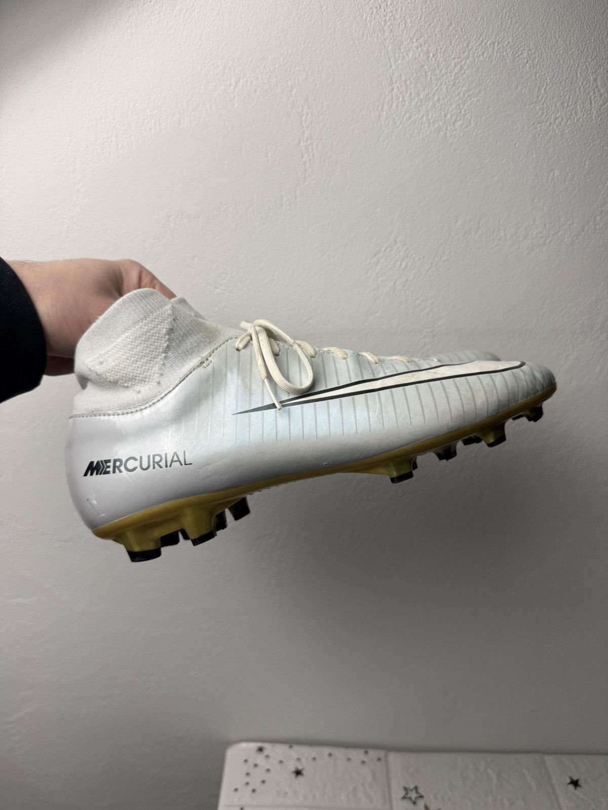 Nike Nike Mercurial Victory 6 CR7 FG Gold US8.5 UK7.5 EUR42 Size US 8.5 / EU 41-42 - 4 Thumbnail