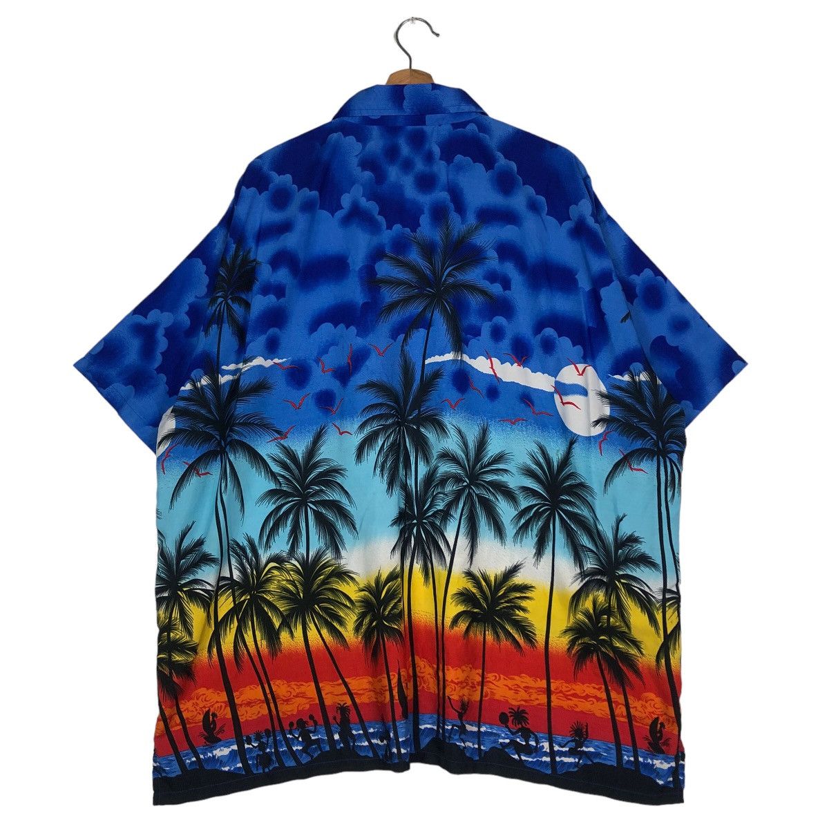 Japanese Brand Vintage Hawaii Shirt Button Over Print Rima Toyo Enterprise Size US XXL / EU 58 / 5 - 8 Thumbnail