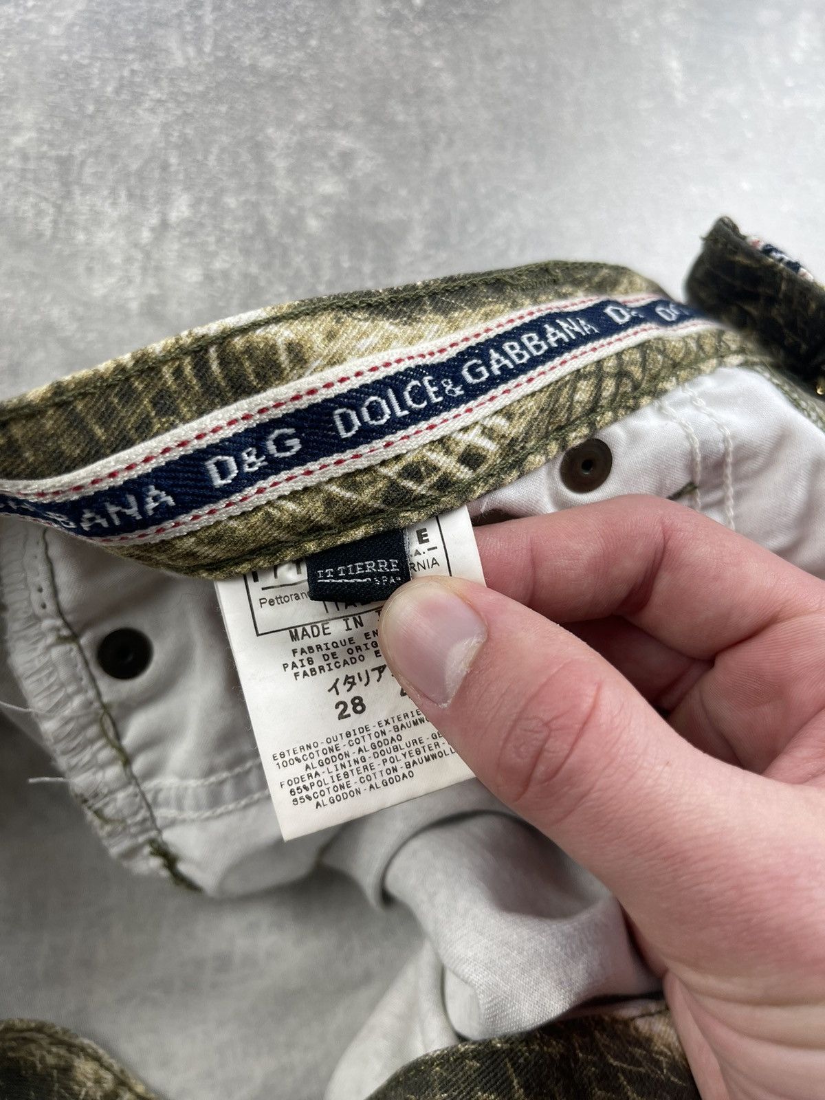 Dolce & Gabbana RARE Vintage D&G Dolce & Gabbana Snake Print Pants Y2K 00s Size 28" / US 6 / IT 42 - 14 Thumbnail