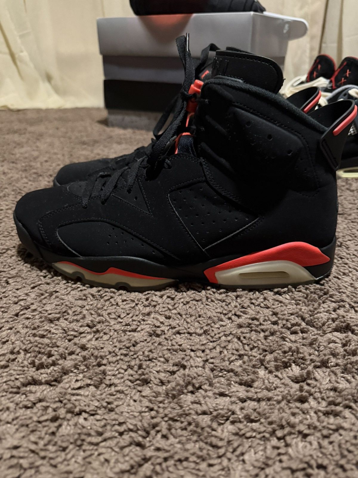 Jordan Brand Jordan 6 infrared bred size 11.5 Size US 11.5 / EU 44-45 - 4 Thumbnail