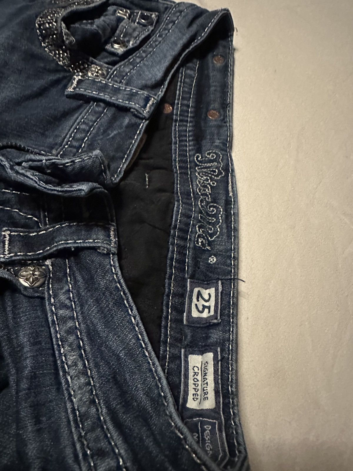 Miss Me Vintage Miss Me Jeans Size 25" / US 0 / IT 36 - 2 Thumbnail