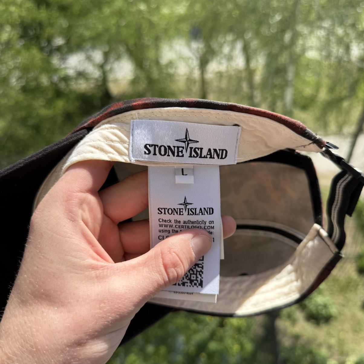 Stone Island Stone Island Vintage Tortoise Shell Ovd A/W14 Cap Size ONE SIZE - 9 Thumbnail