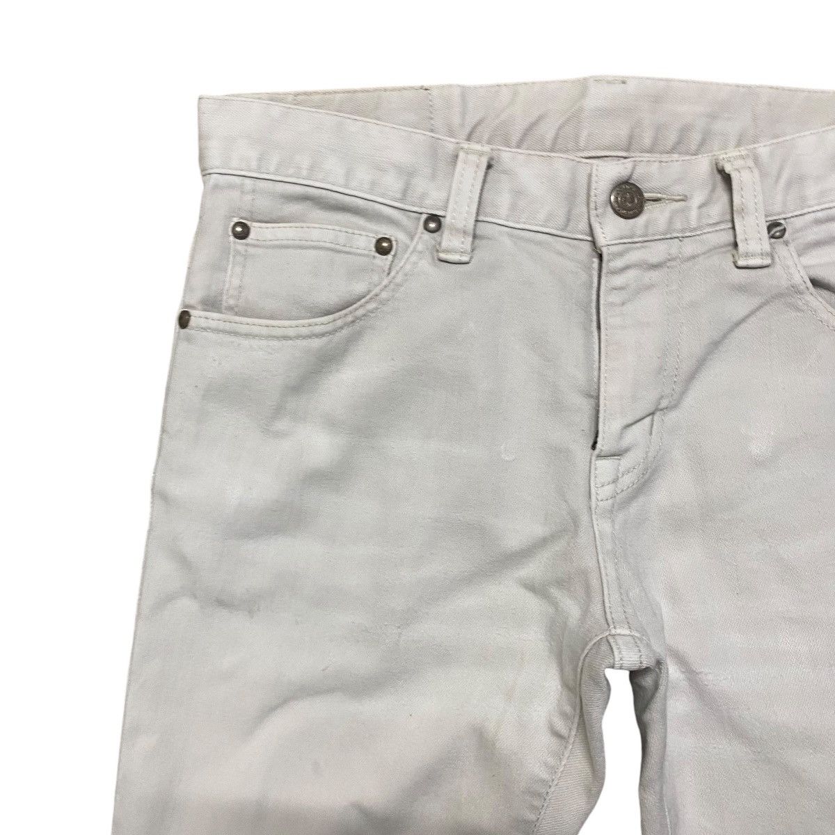 Tornado Mart Tornado Mart White Denim Flare Jeans Size US 28 / EU 44 - 4 Thumbnail