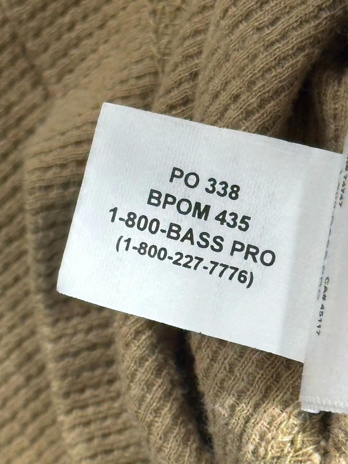 Redhead Bass Pro Shops Men's 2XL Red Head Waffle Knit Pullover Size US XXL / EU 58 / 5 - 10 Thumbnail