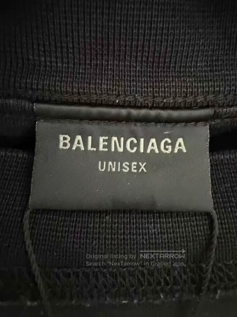 Balenciaga Balenciaga Double-Sided Embroidered Logo Short Sleeve Size US S / EU 44-46 / 1 - 3 Thumbnail