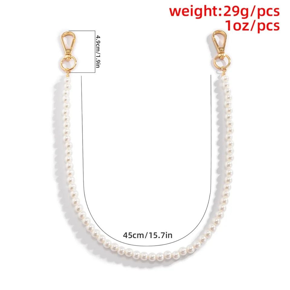 Japanese Brand × Jewelry Pearl Waist Chain Key Wallet Chain Size ONE SIZE - 3 Thumbnail