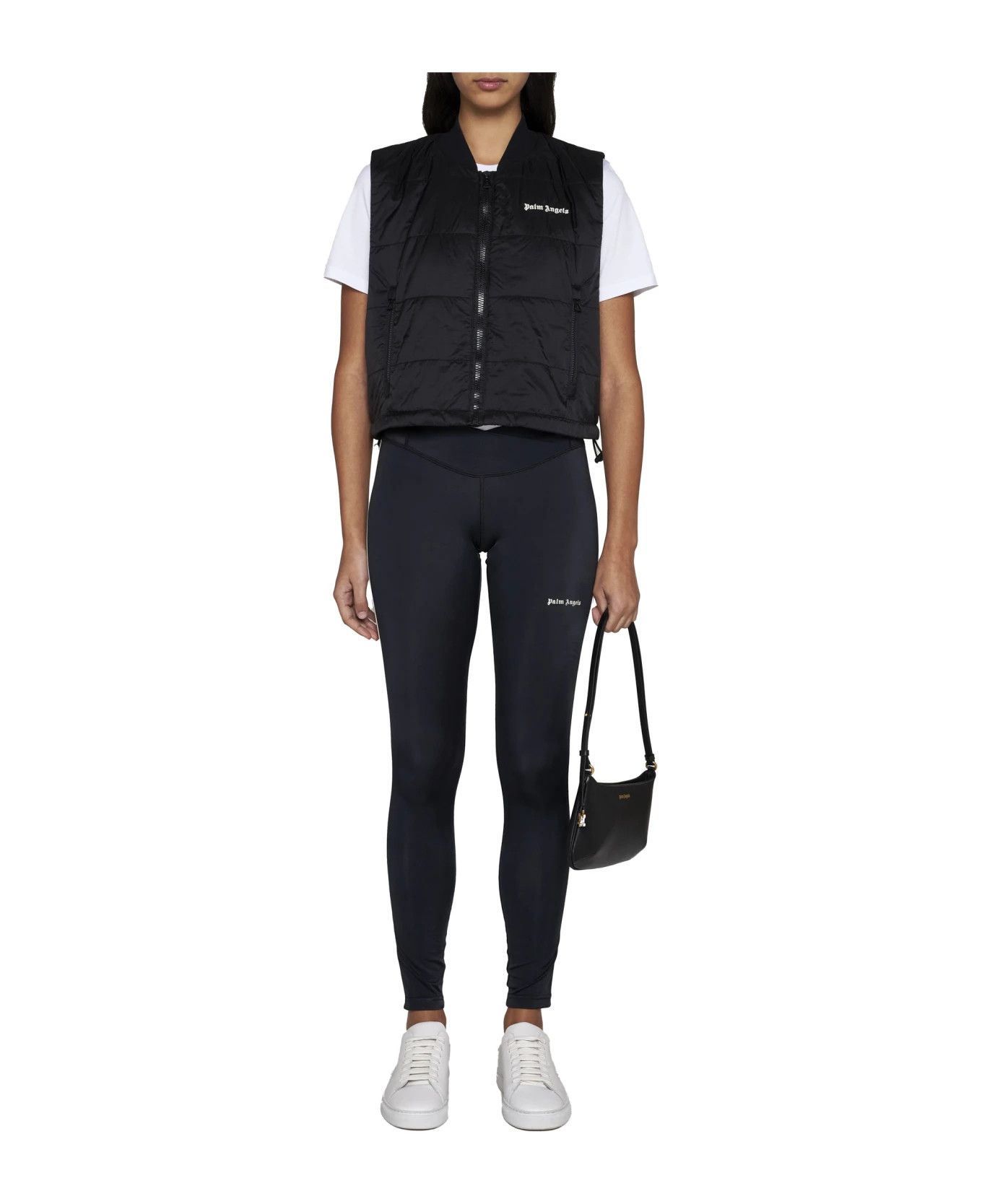 Palm Angels o1y1125 Vest in Black Size S / US 4 / IT 40 - 5 Thumbnail