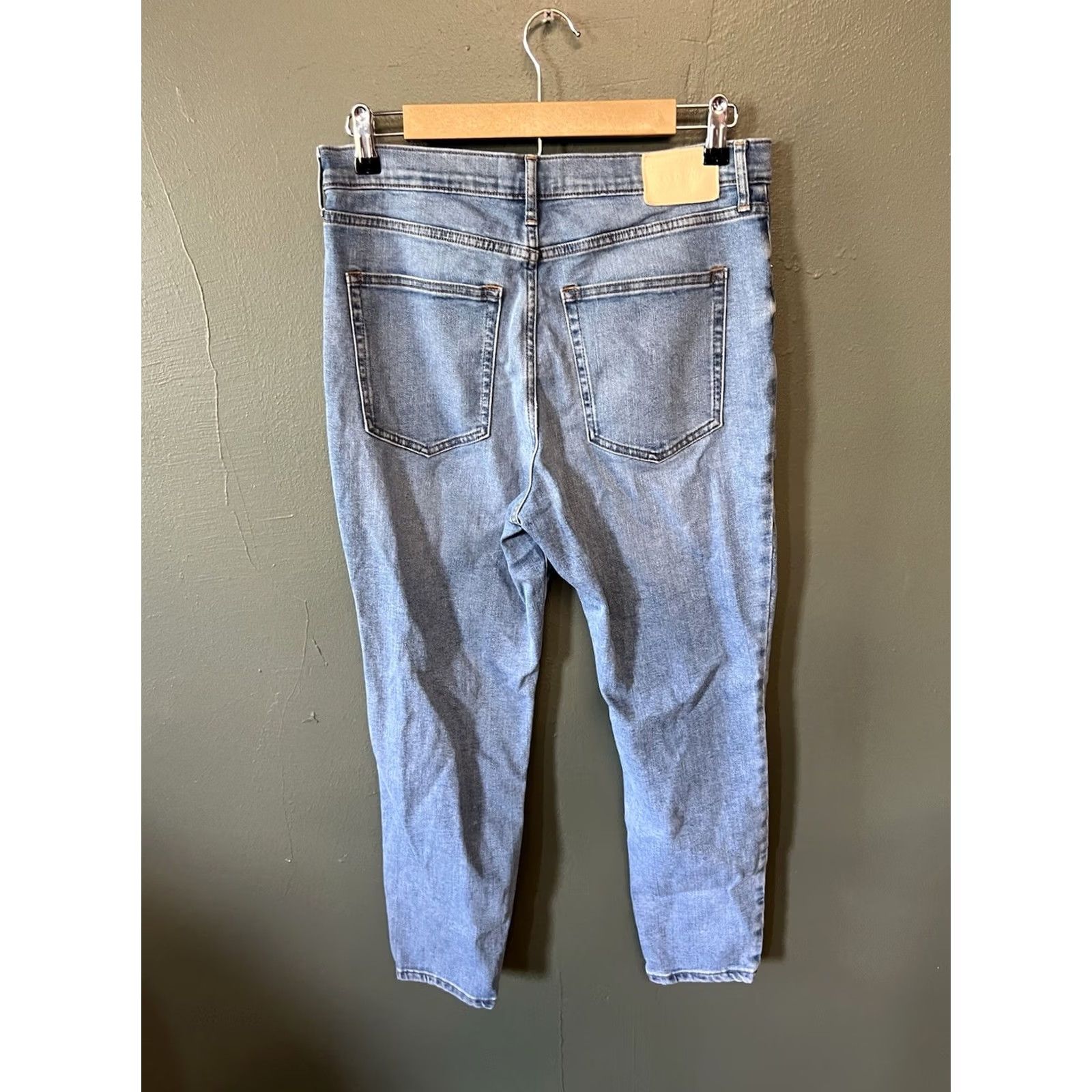 Everlane Everlane Jeans Womens 30 Blue Light Wash The Curvy High Rise Skinny Jean Denim Size 24" / US 00 / IT 34 - 2 Thumbnail