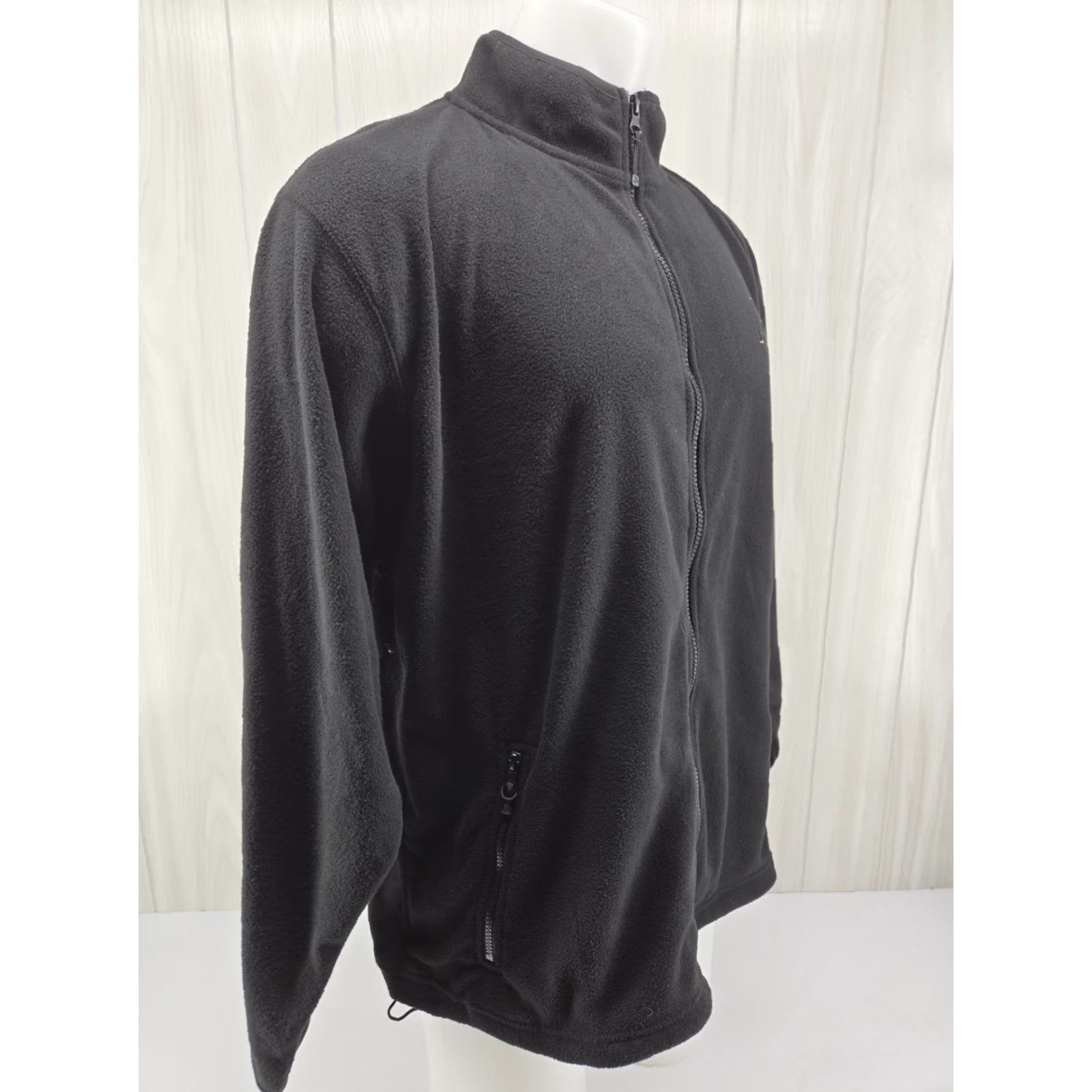 Vintage Ducks Unlimited Men's Fleece Jacket XL Black Full Zip Hunting Duck Size US XL / EU 56 / 4 - 6 Thumbnail