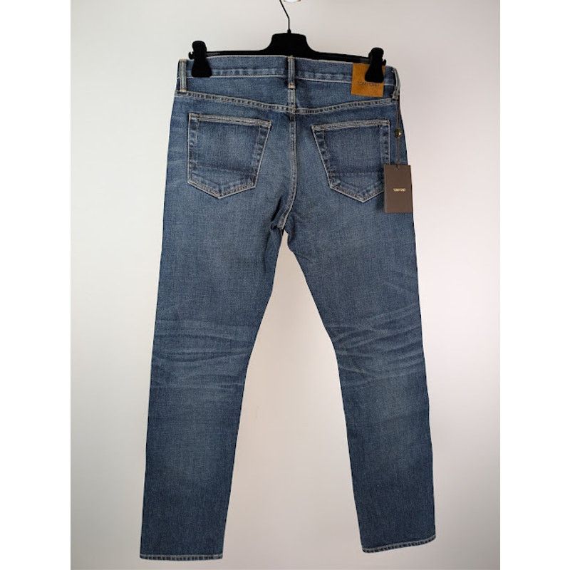 Tom Ford o1rshd1 Straight-Fit Denim Jeans in Navy Size US 33 - 11 Thumbnail