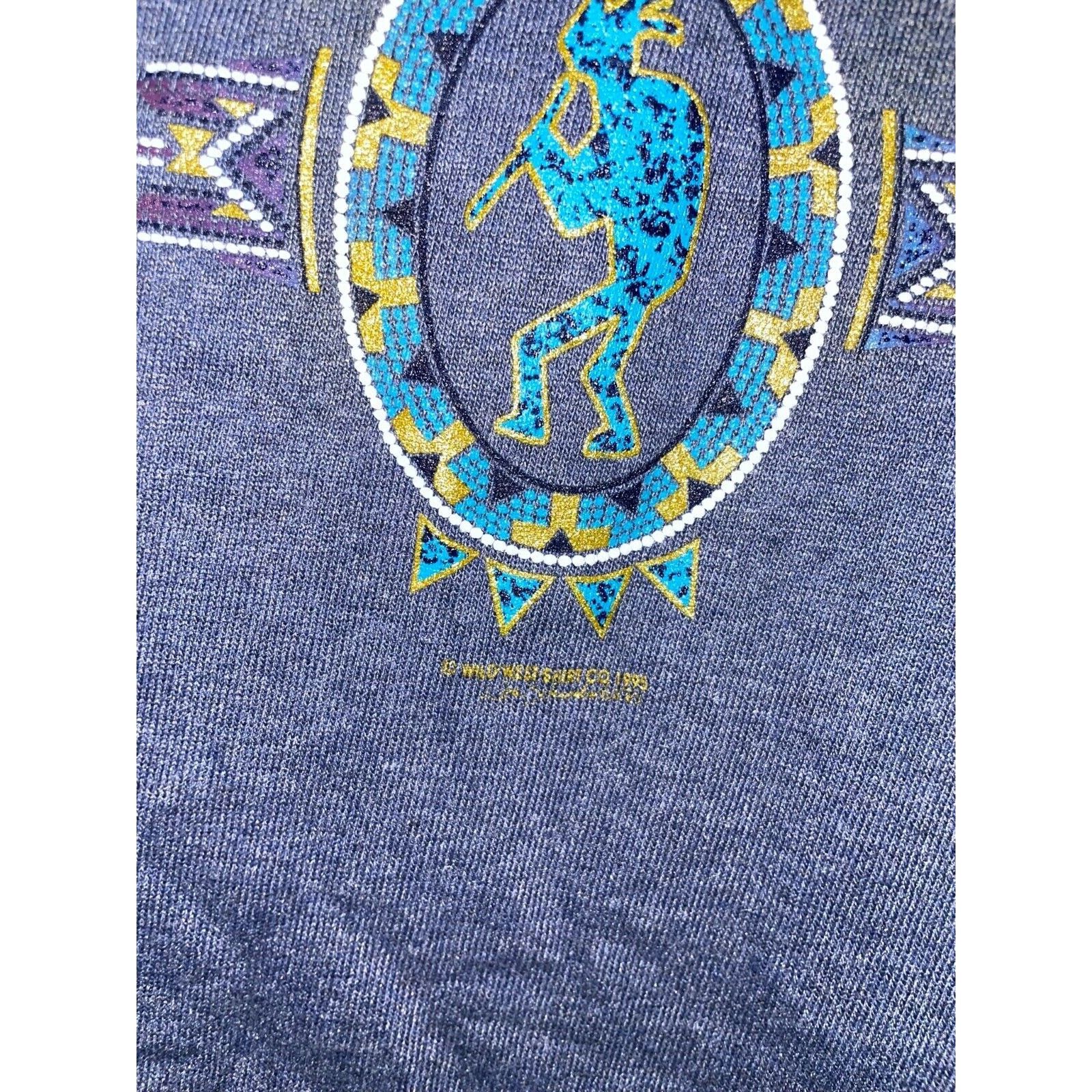 Jerzees Vintage Sedona Shirt Blue AZ Arizona Native Tee 90s VTG L Size US L / EU 52-54 / 3 - 6 Thumbnail