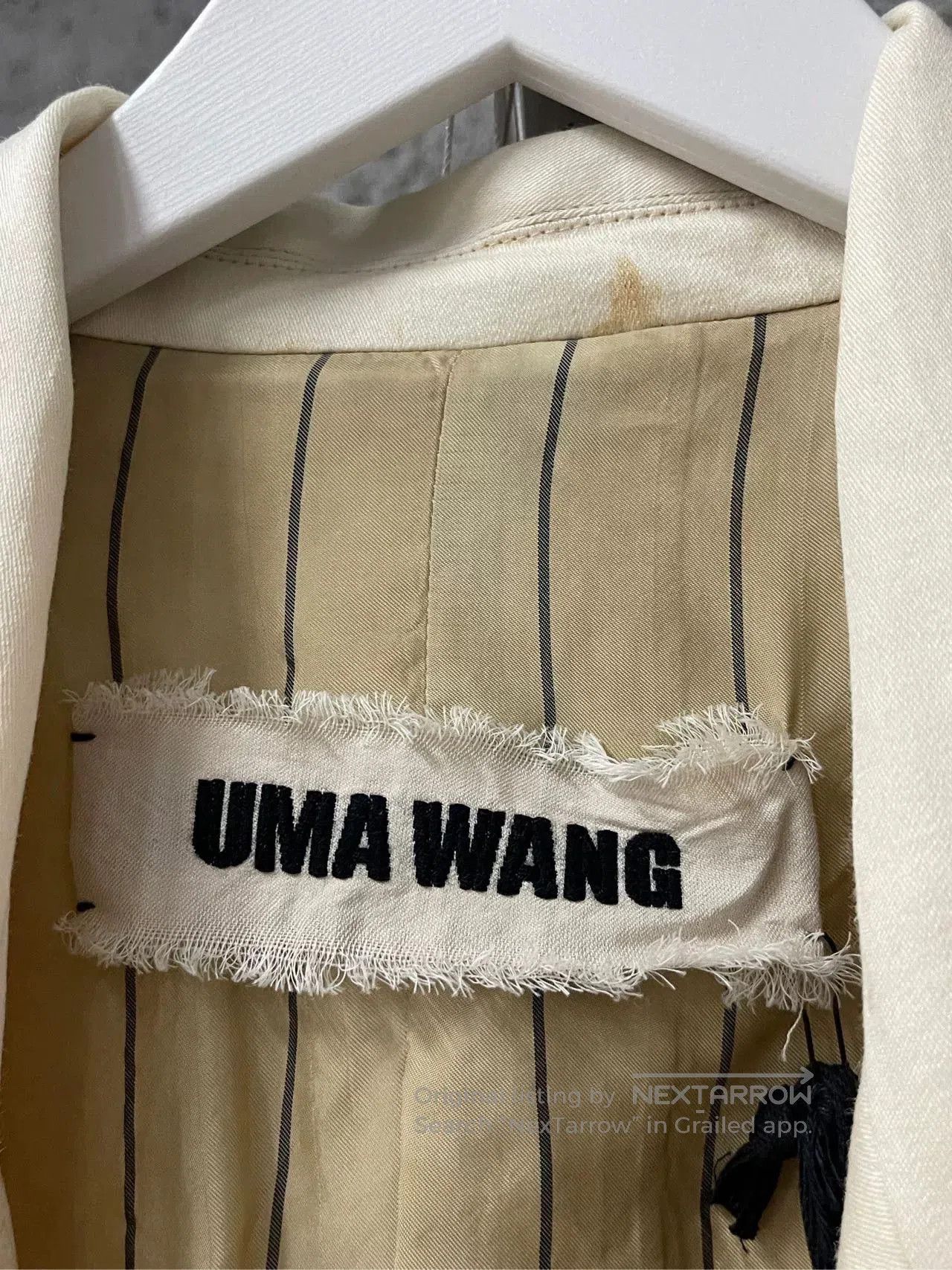 Uma Wang uma wang irregular tea-dyed coat. Size S / US 4 / IT 40 - 5 Thumbnail