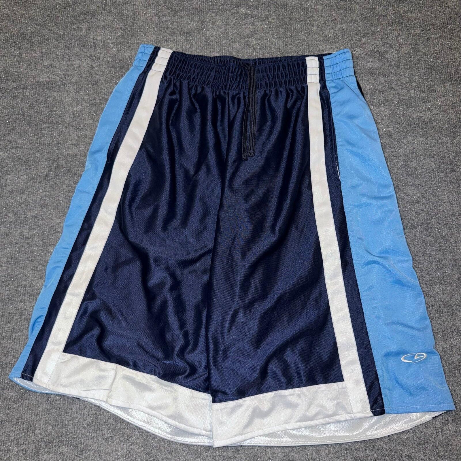 Champion C9 by Champion Silky Blue Dazzle Baggy Hoop Shorts Mens MD Size US 32 / EU 48 - 1 Thumbnail