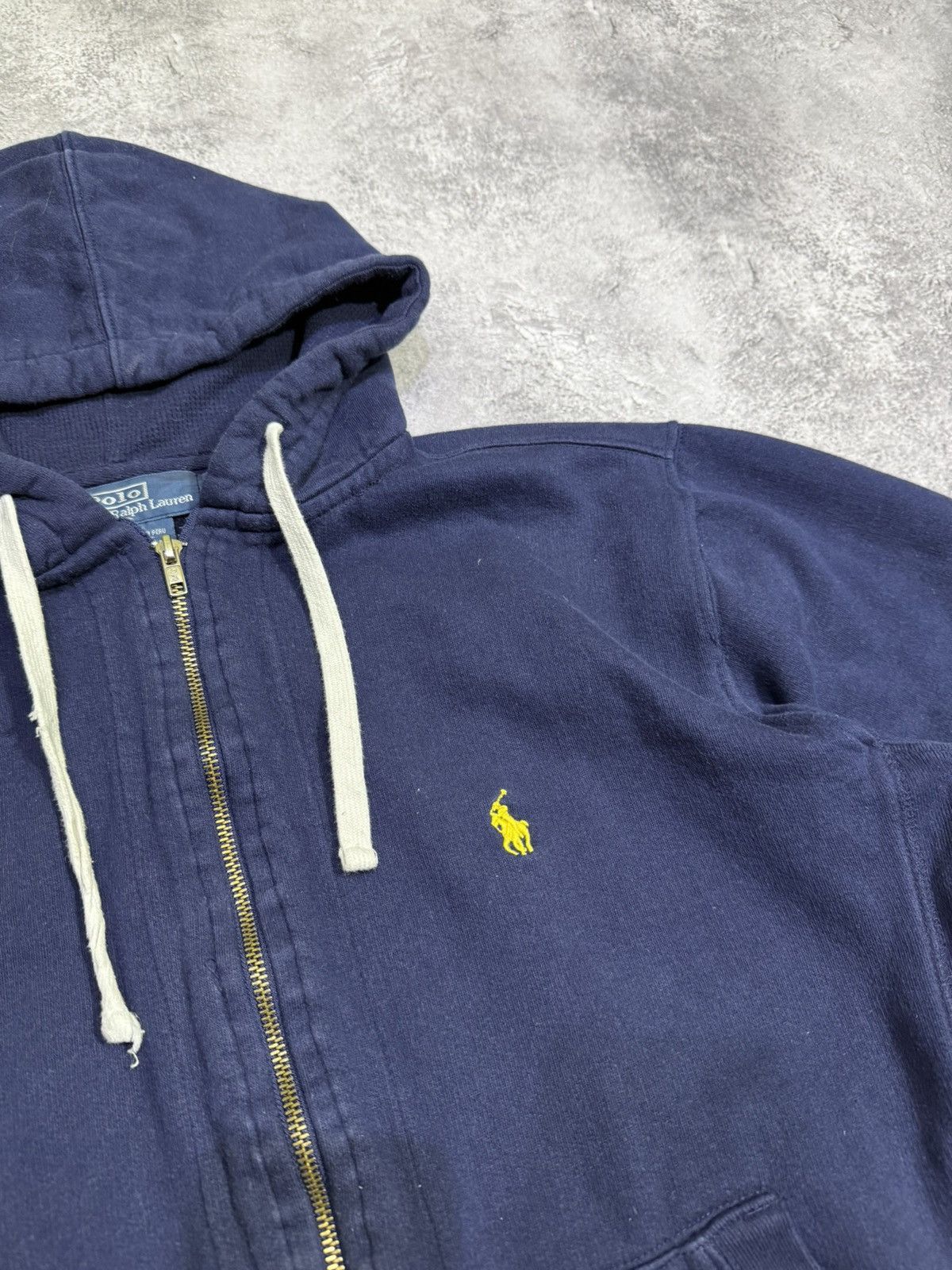 Polo Ralph Lauren × Vintage Vintage 90s Polo Ralph Lauren Zip Up Hoodie size L Size US M / EU 48-50 / 2 - 3 Thumbnail